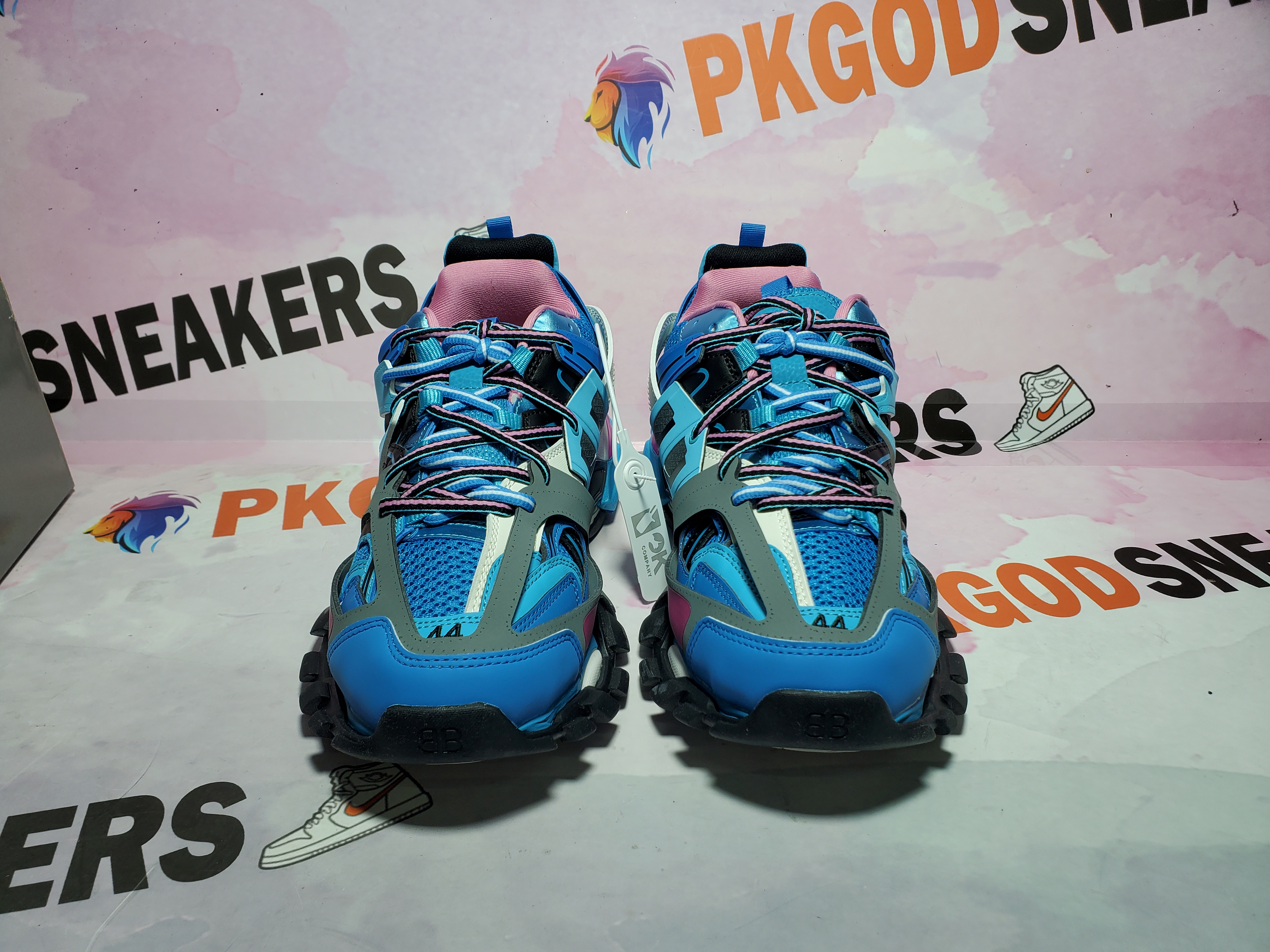 Balenciaga 3rd Track Sneaker Grey Blue