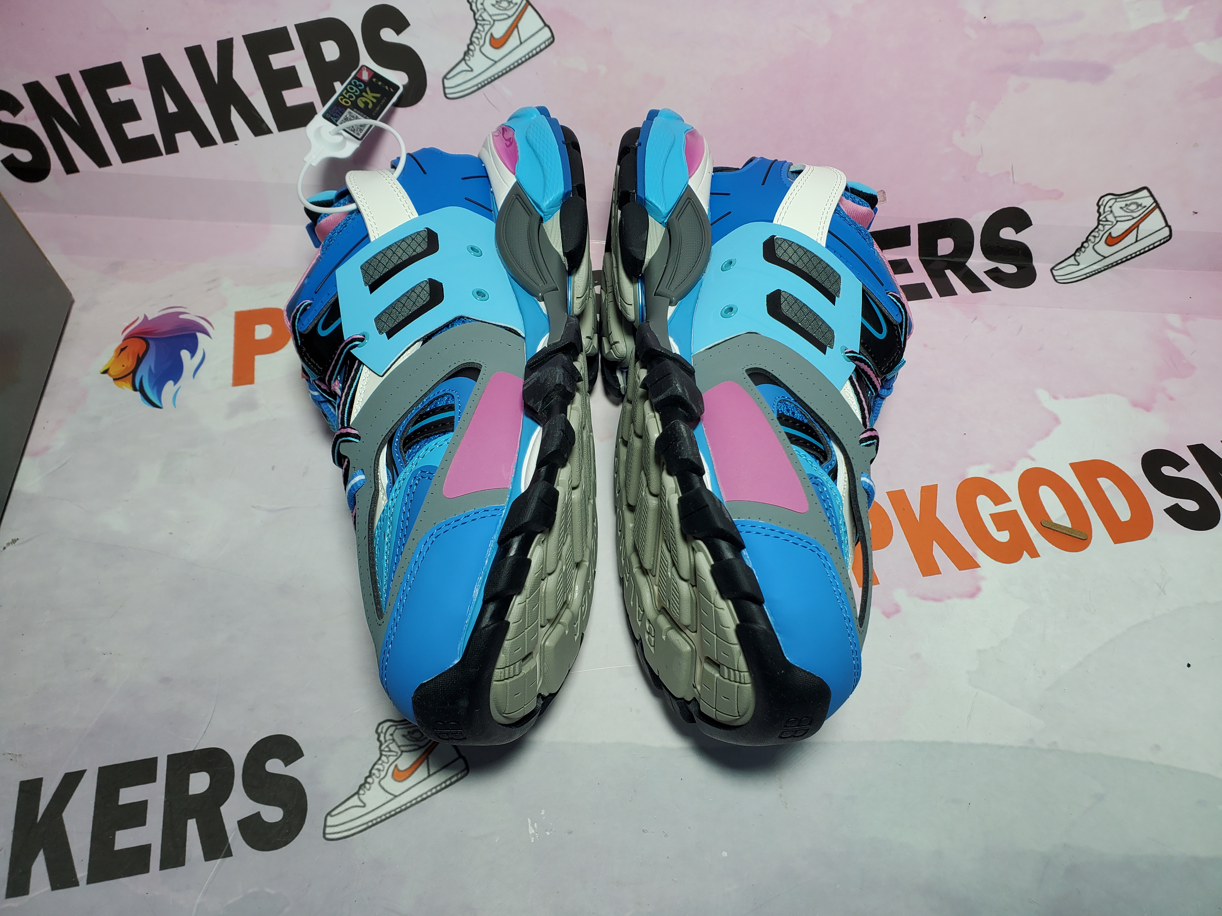 Balenciaga 3rd Track Sneaker Grey Blue