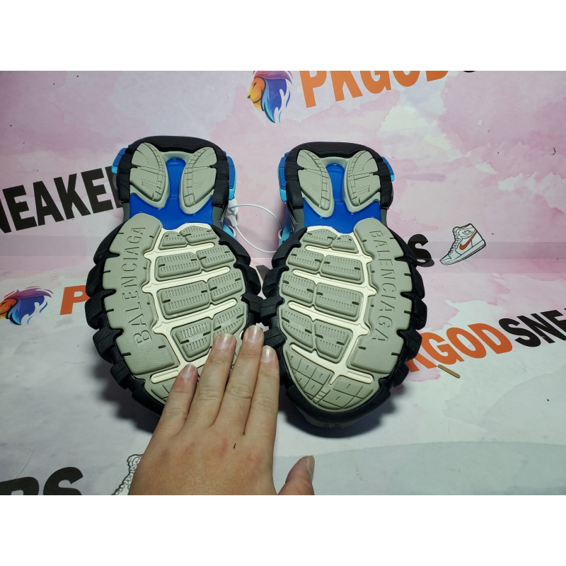 Balenciaga 3rd Track Sneaker Grey Blue