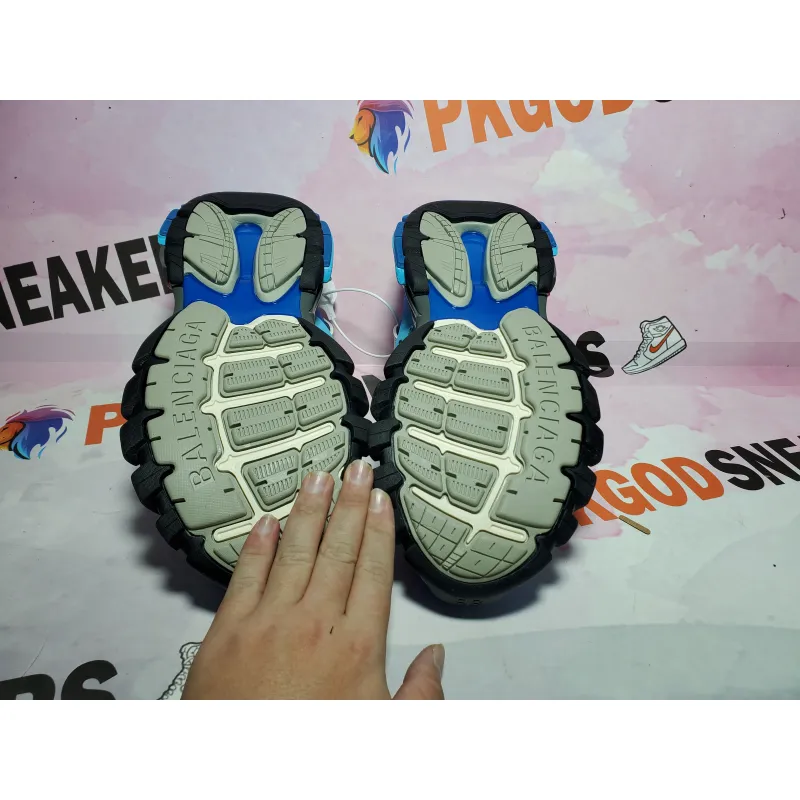Balenciaga 3rd Track Sneaker Grey Blue