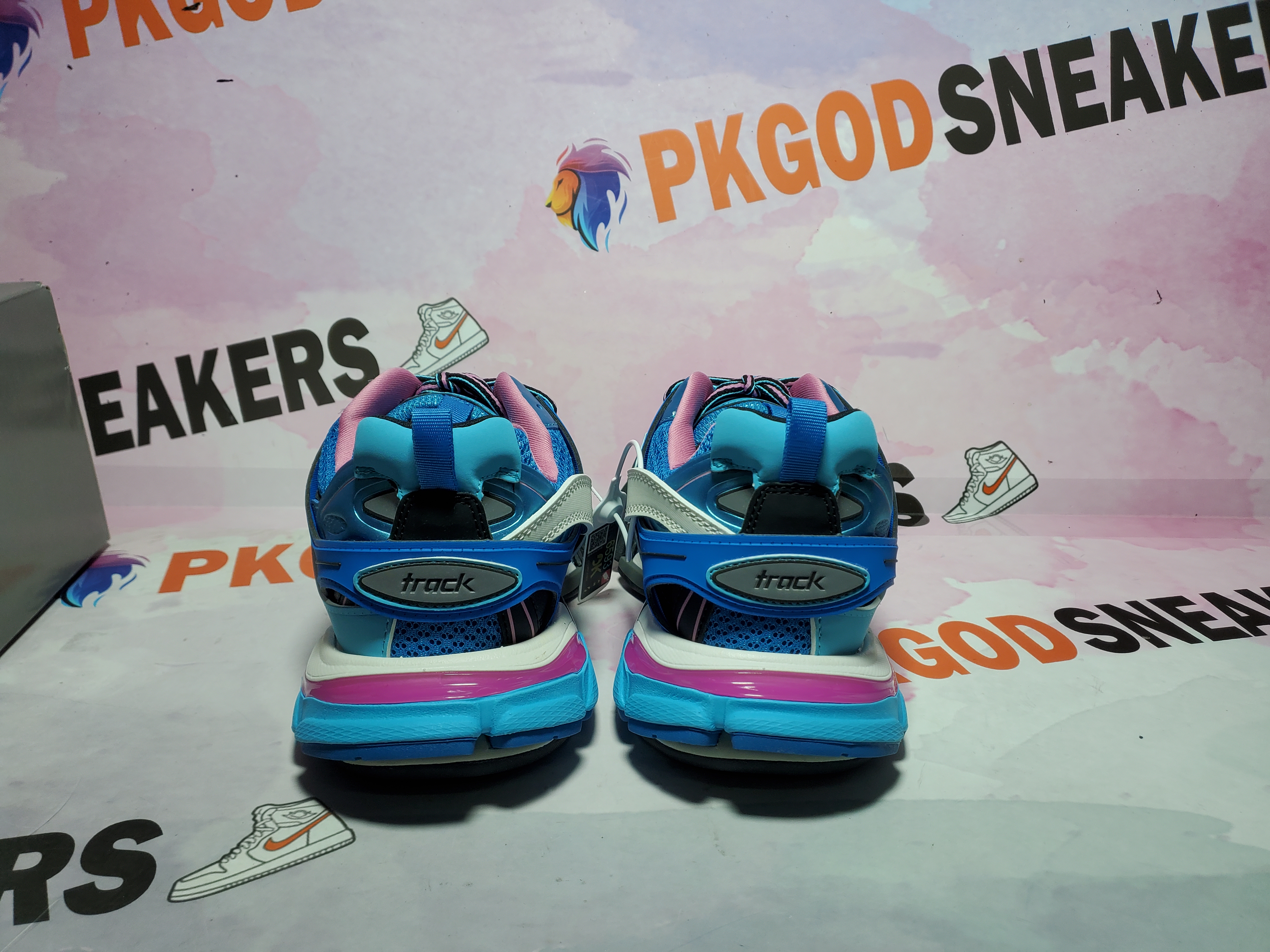 Balenciaga 3rd Track Sneaker Grey Blue