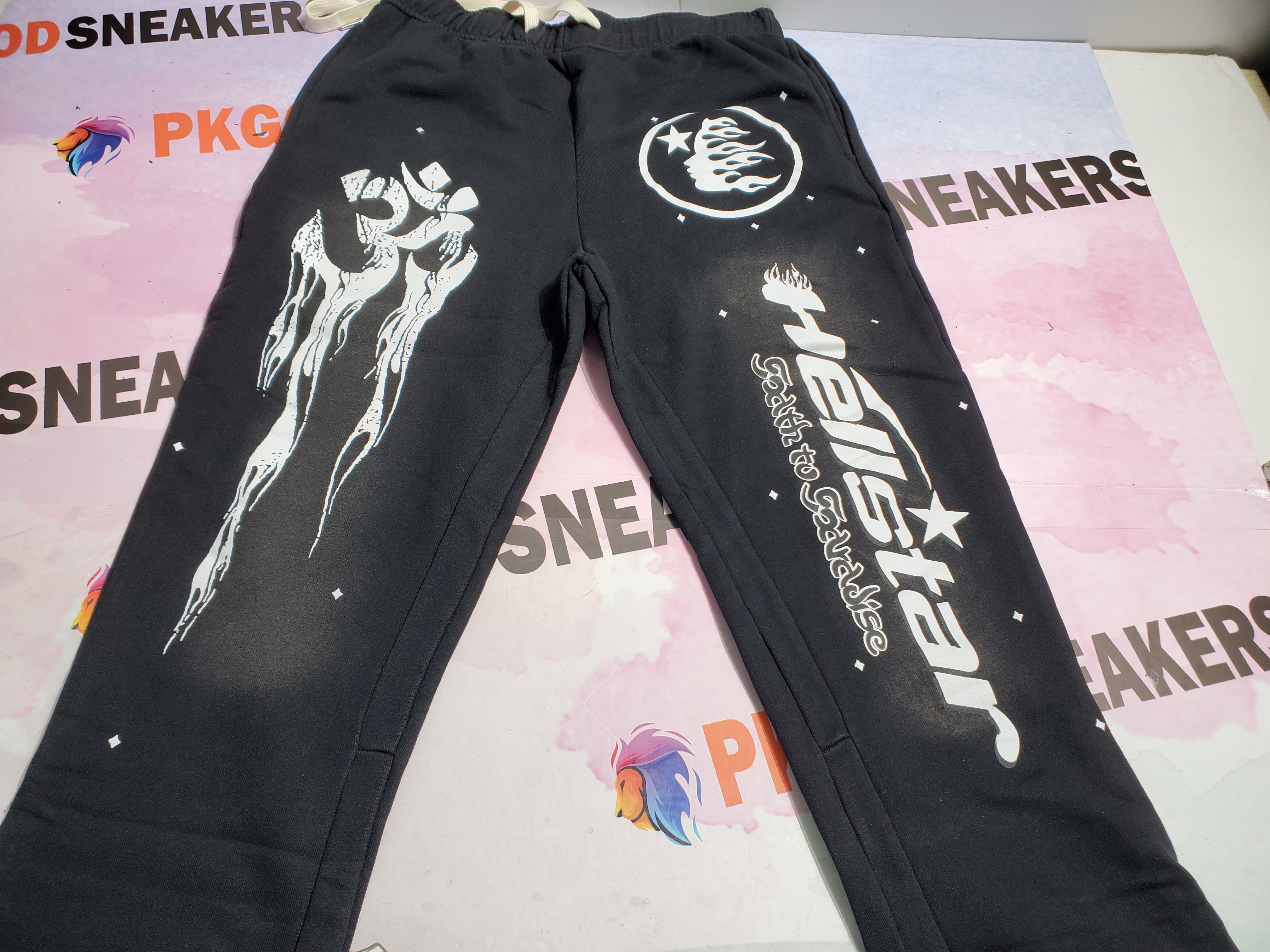 PKGoden Hellstar Black Sweatpants