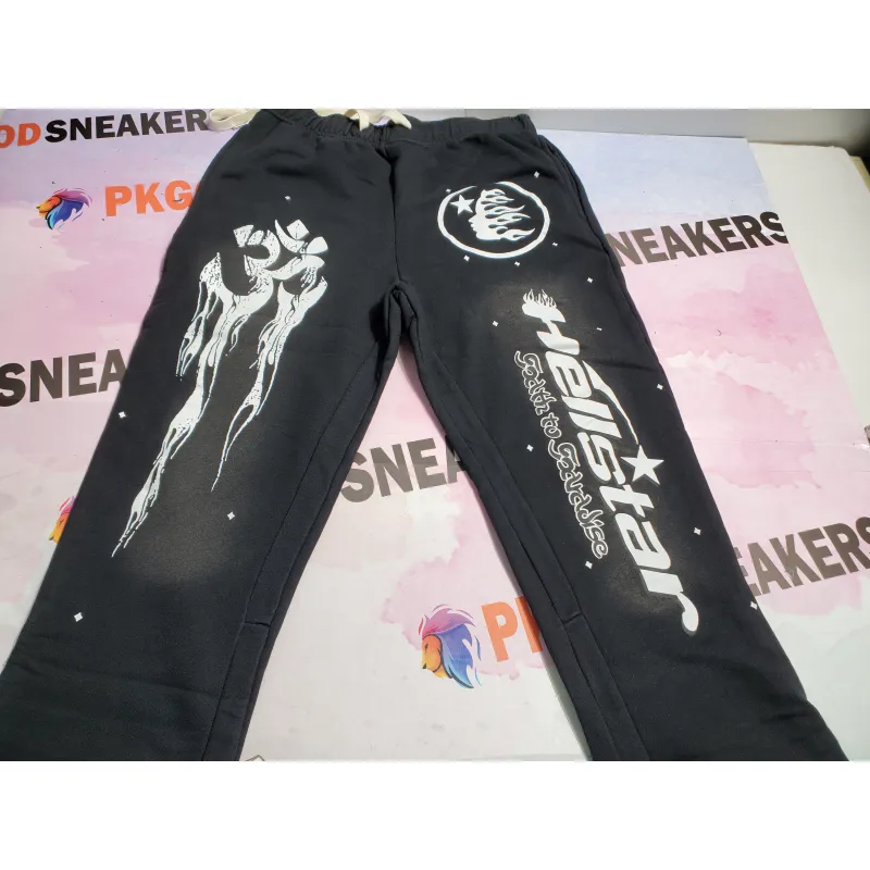 PKGoden Hellstar Black Sweatpants