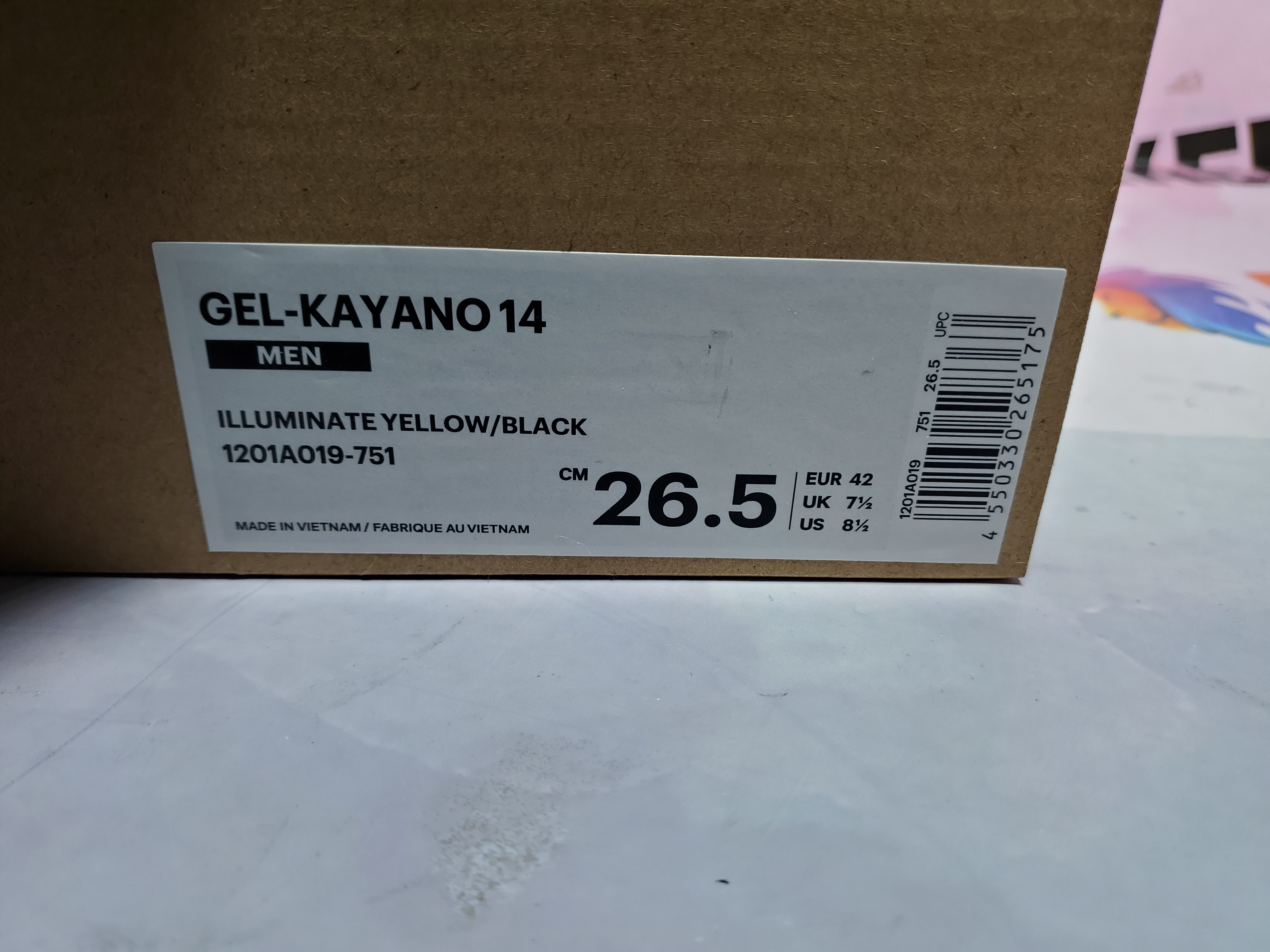 Special Sale ASICS Gel-Kayano 14 Illuminate Yellow 1201A019-751