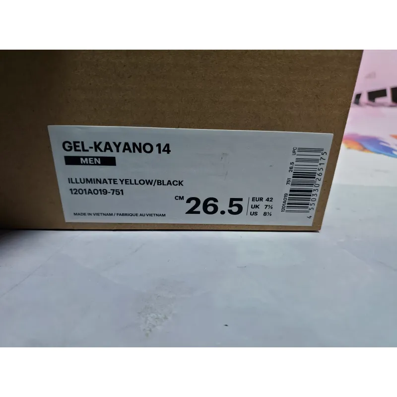 Special Sale ASICS Gel-Kayano 14 Illuminate Yellow 1201A019-751