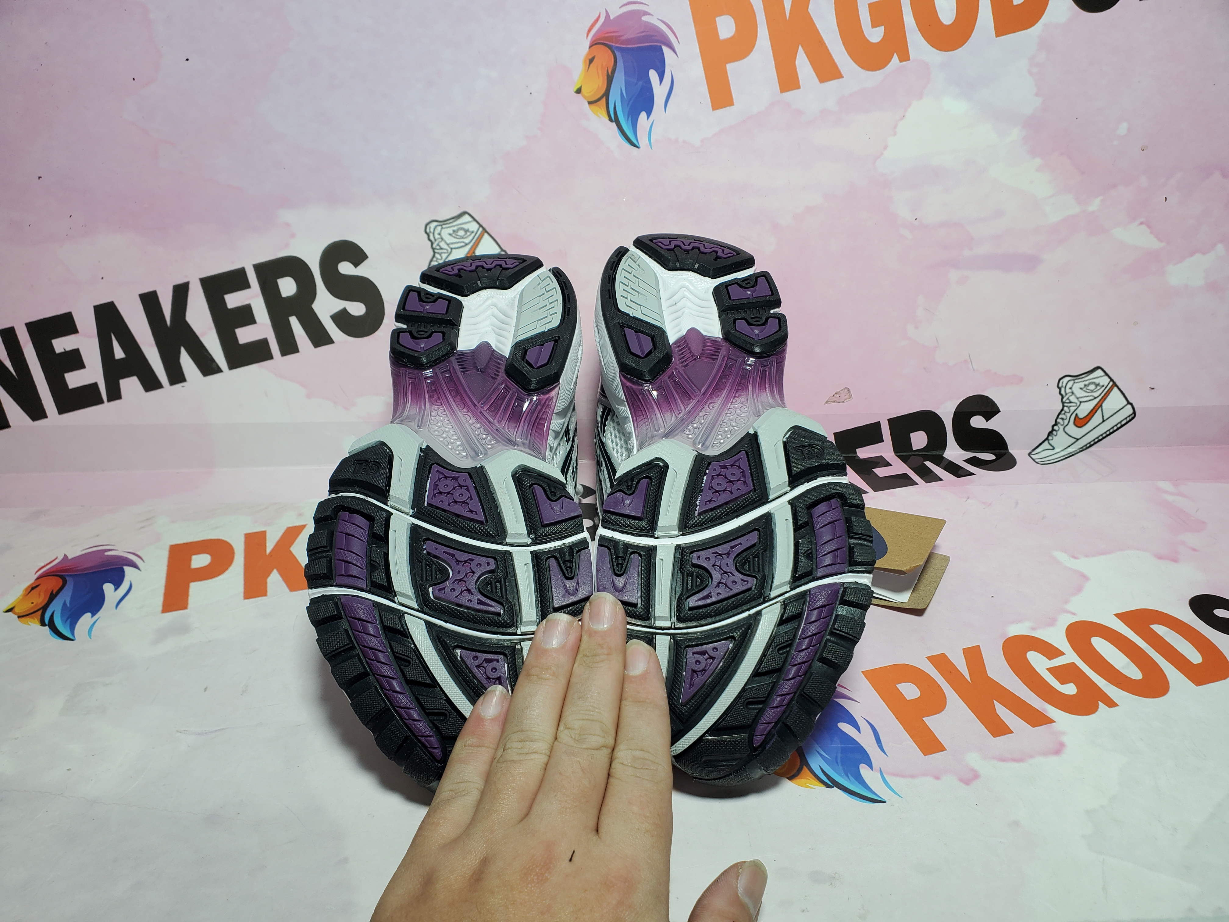 Special Sale ASICS Gel-Kayano 14 White Dark Grape 1202A056-111