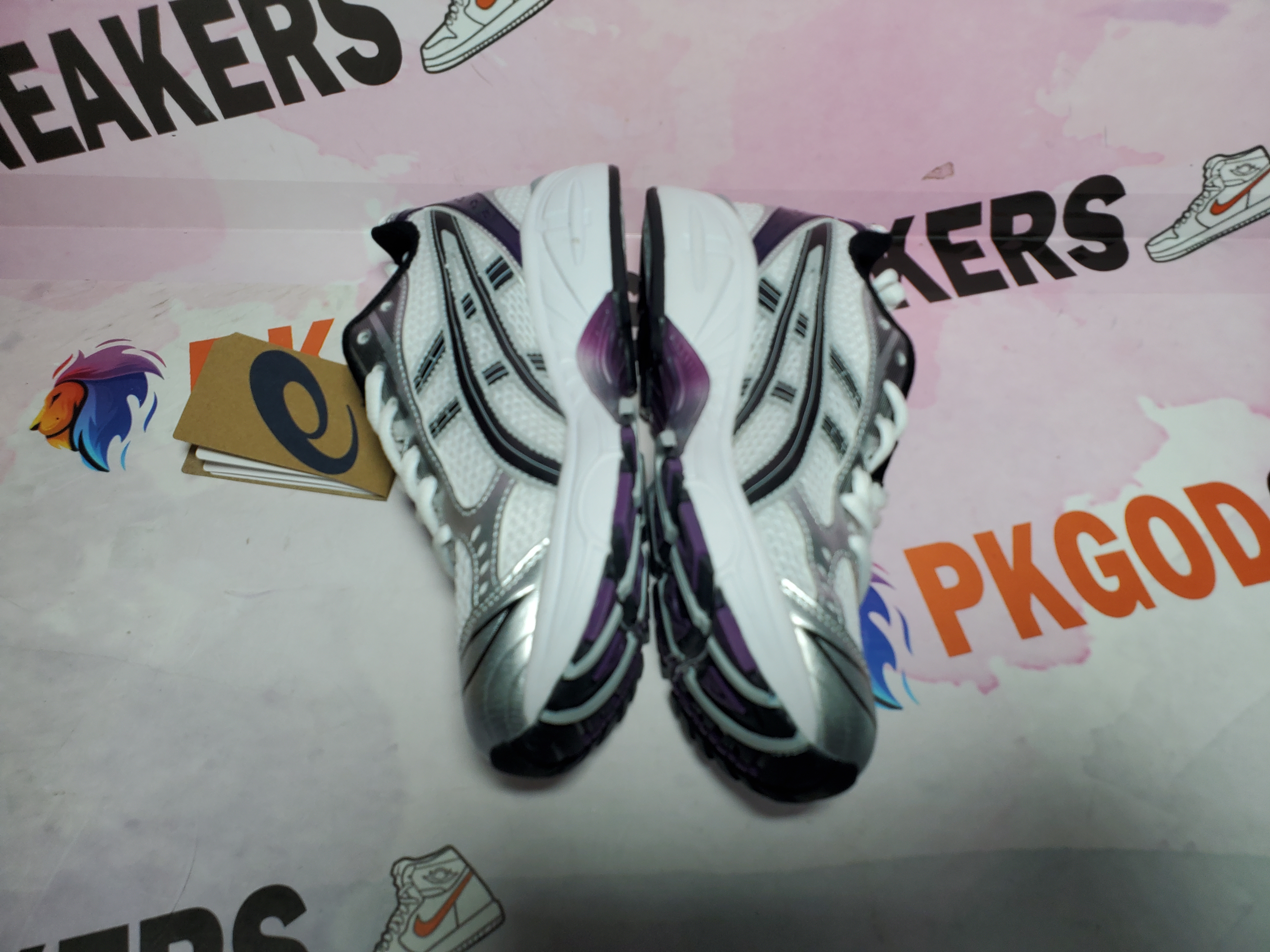 Special Sale ASICS Gel-Kayano 14 White Dark Grape 1202A056-111