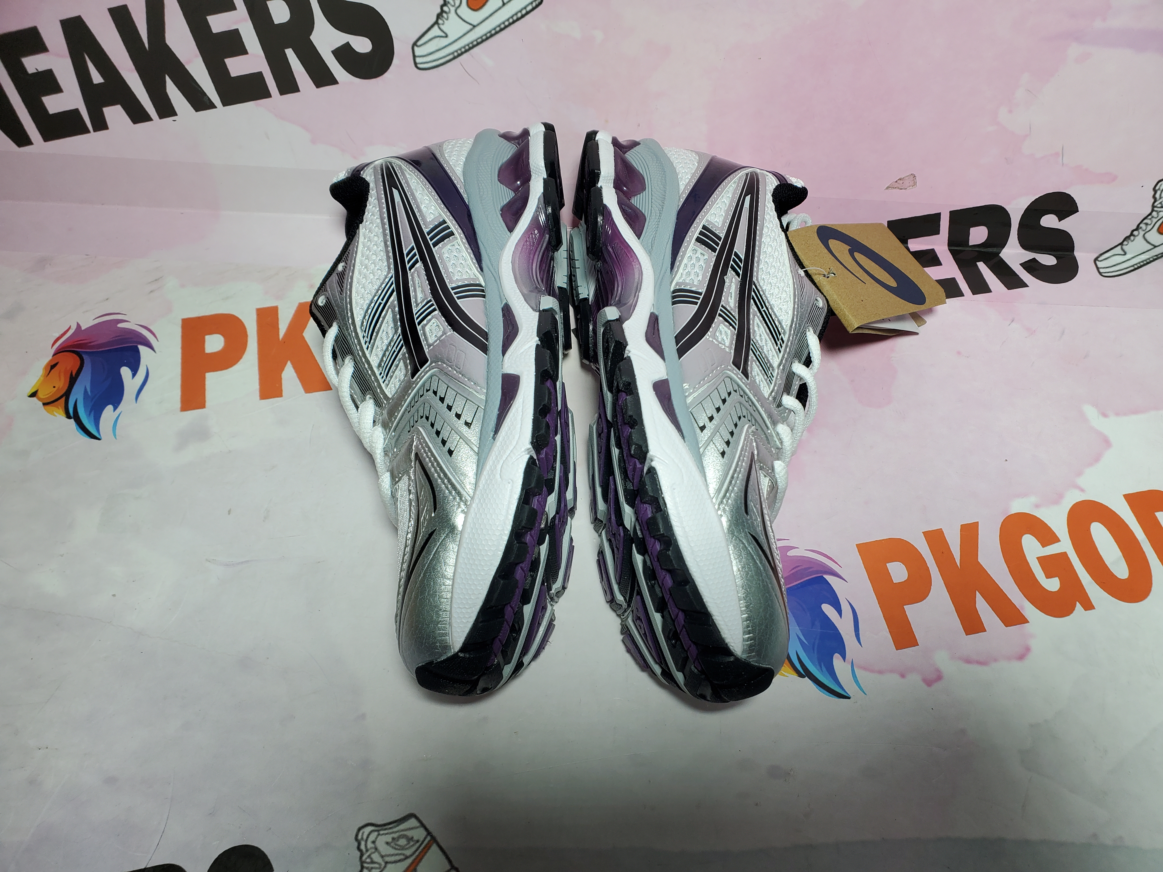 Special Sale ASICS Gel-Kayano 14 White Dark Grape 1202A056-111