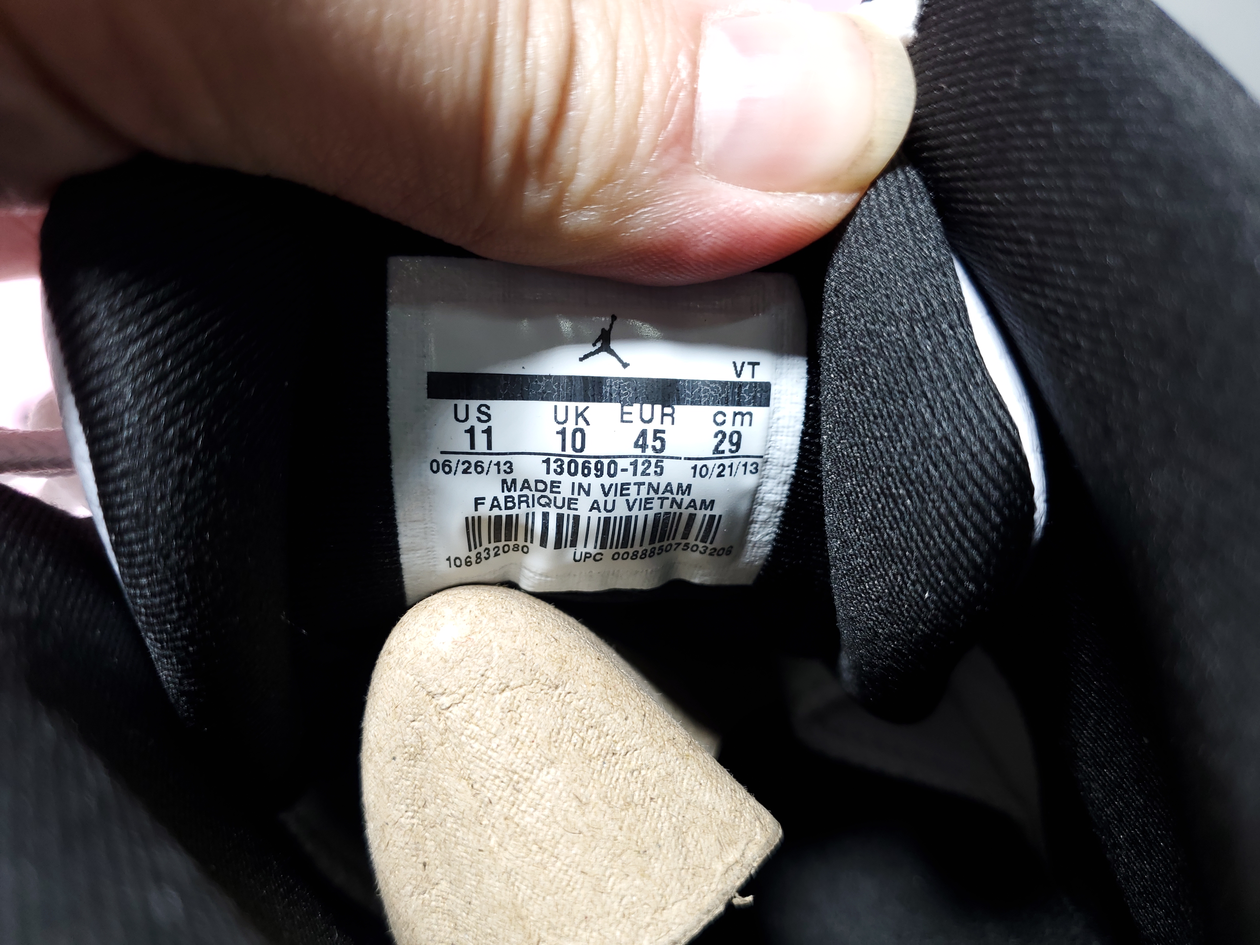 PKGoden Air Jordan 12 Retro Taxi 130690-125 