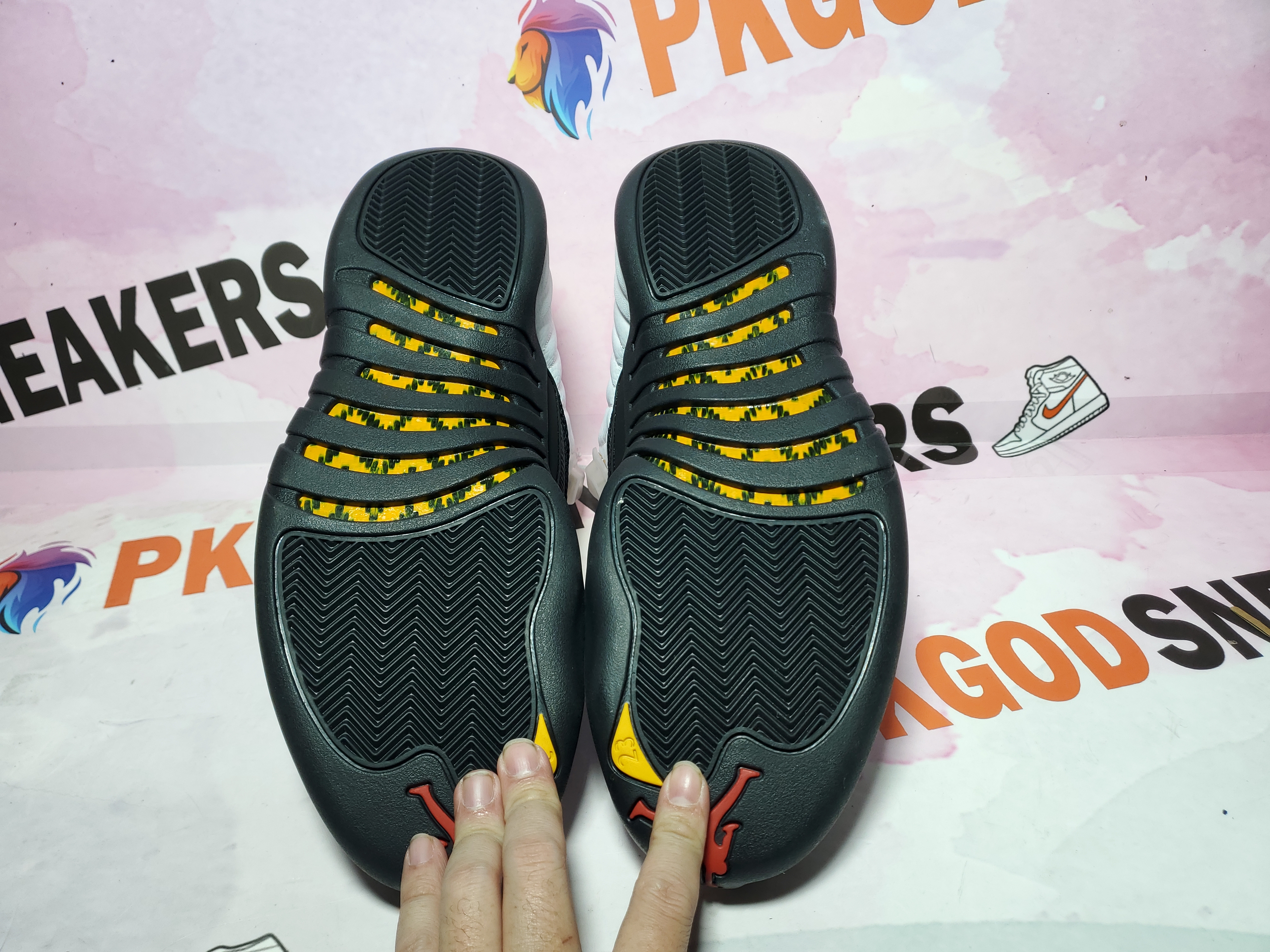 PKGoden Air Jordan 12 Retro Taxi 130690-125 