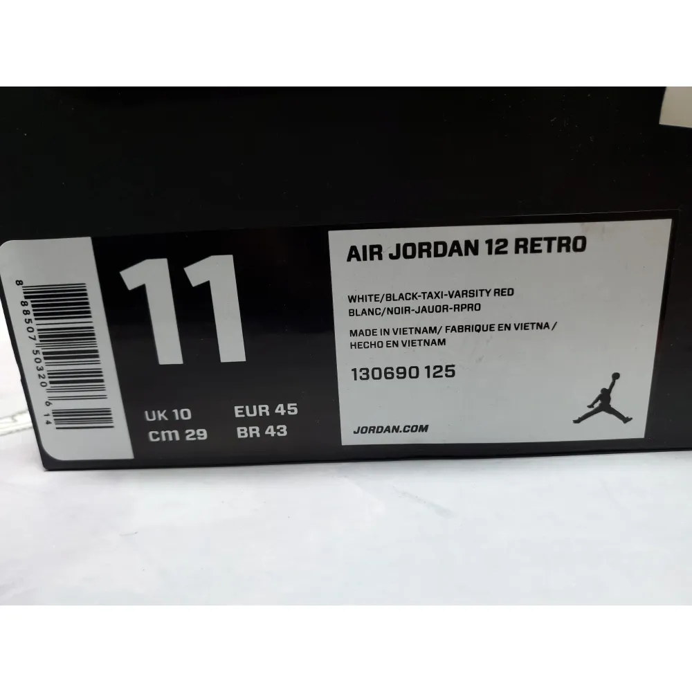 PKGoden Air Jordan 12 Retro Taxi 130690-125 