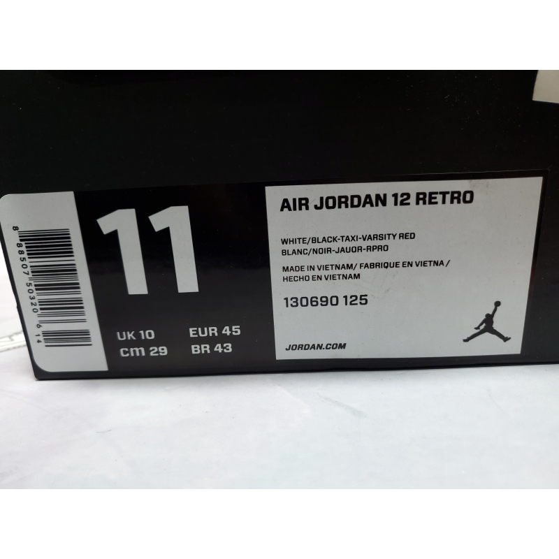 PKGoden Air Jordan 12 Retro Taxi 130690-125 