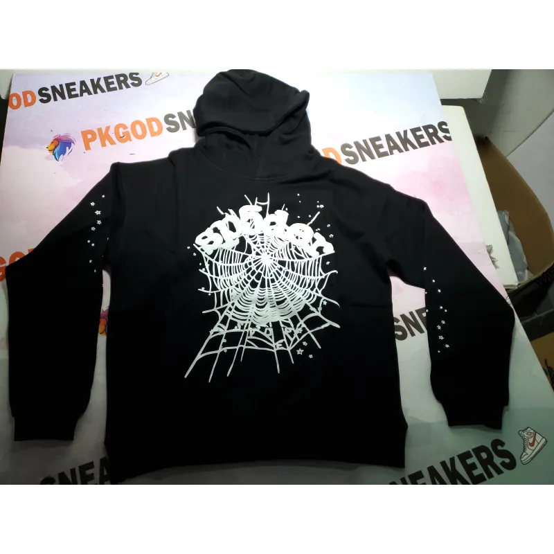Spider Worldwide BLACK OG WEB HOODIE