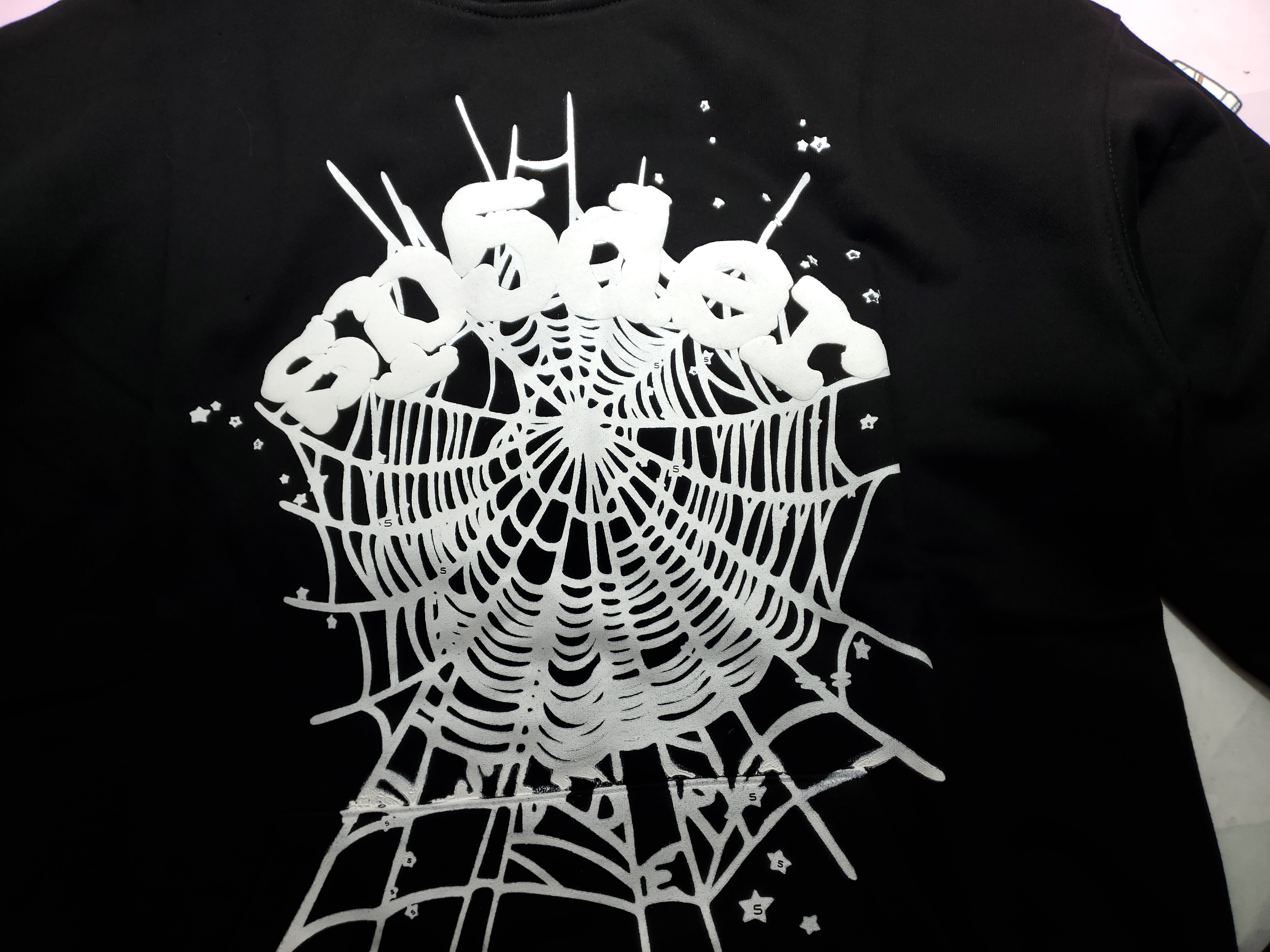 Spider Worldwide BLACK OG WEB HOODIE