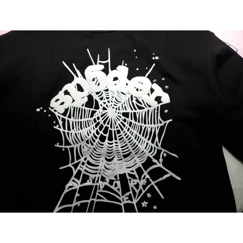 Spider Worldwide BLACK OG WEB HOODIE