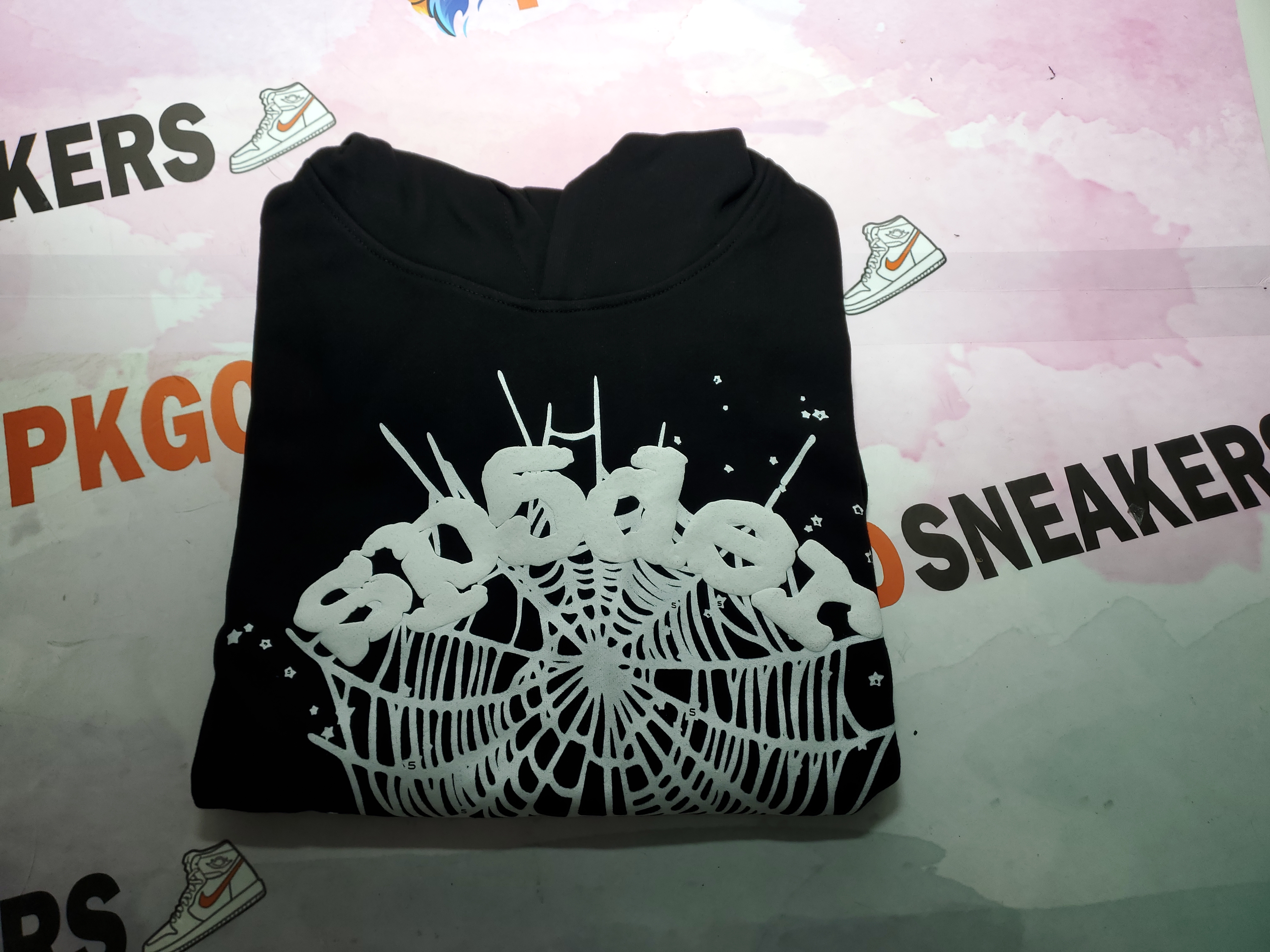 Spider Worldwide BLACK OG WEB HOODIE