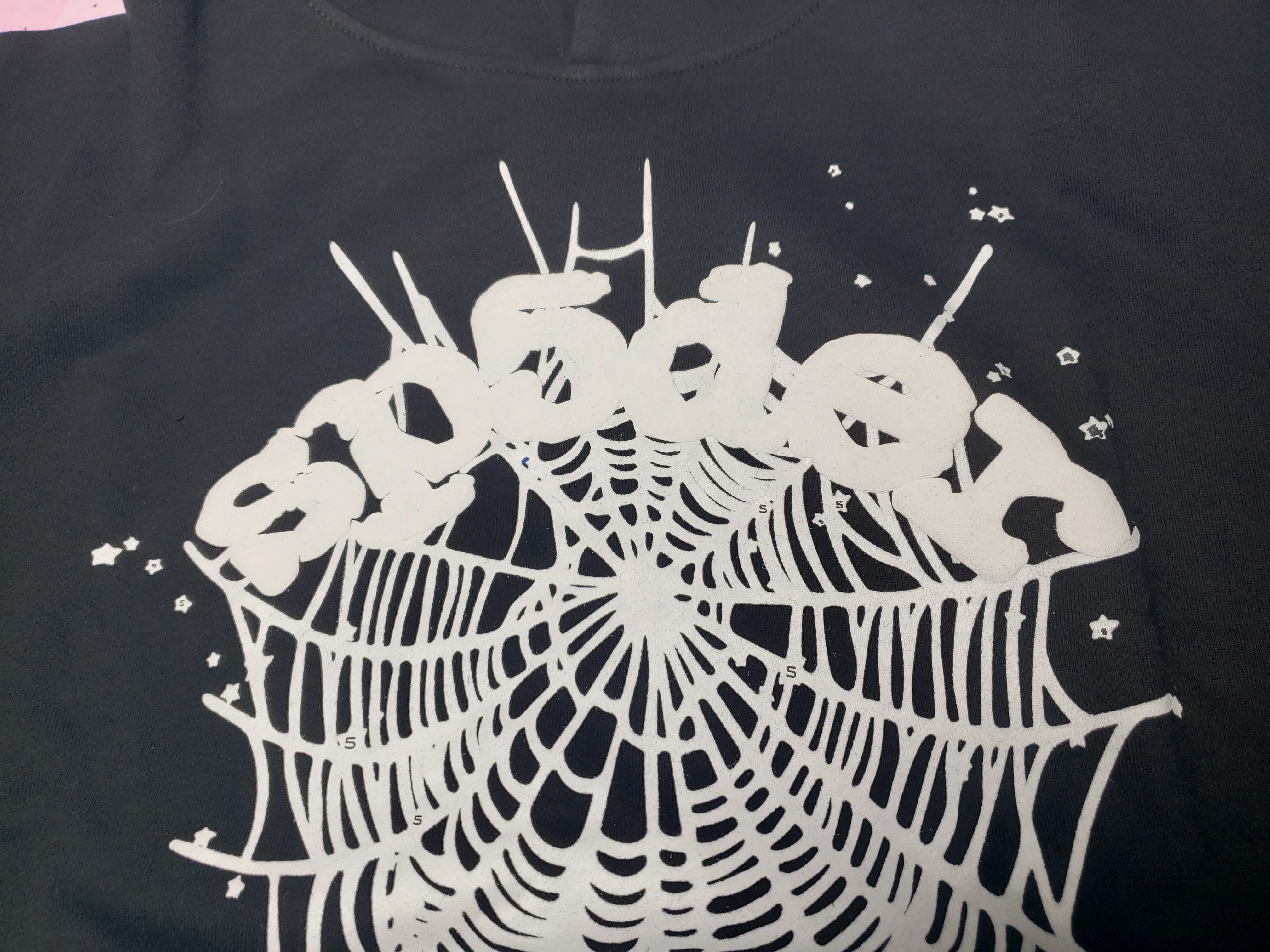 【Flash Sales】 Spider Worldwide BLACK OG WEB HOODIE