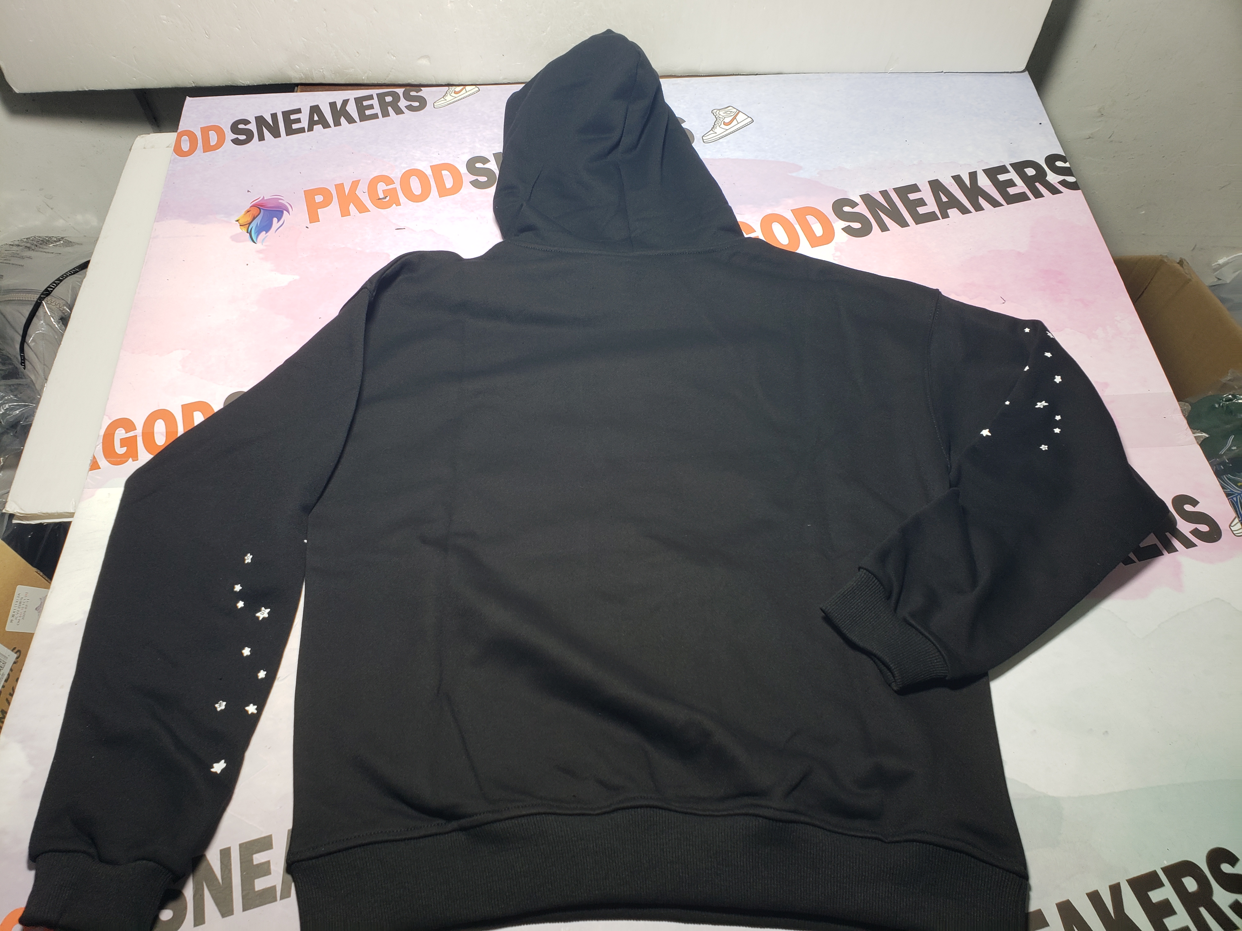 【Flash Sales】 Spider Worldwide BLACK OG WEB HOODIE