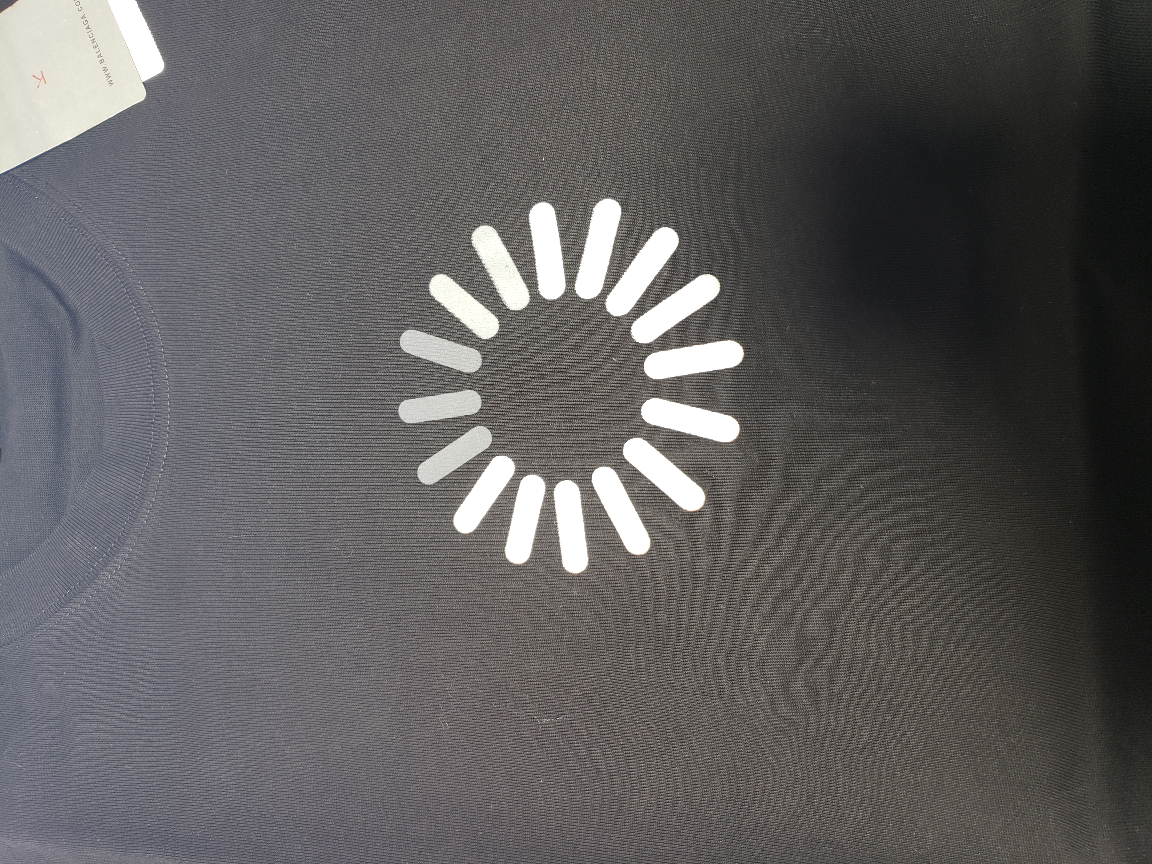 Balenciaga 24ss Network loading 404 printed T-Shirts 1