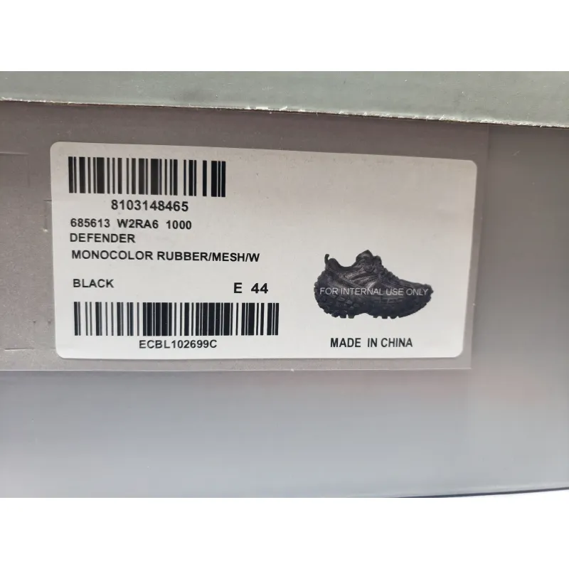PKGoden Balenciaga Defender Black 685613 W2RA6 1000