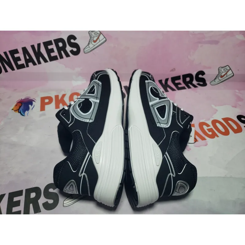 PKGoden Dior B30 Light Grey Sneakers Black Coffee Color 3SN279ZND-H969