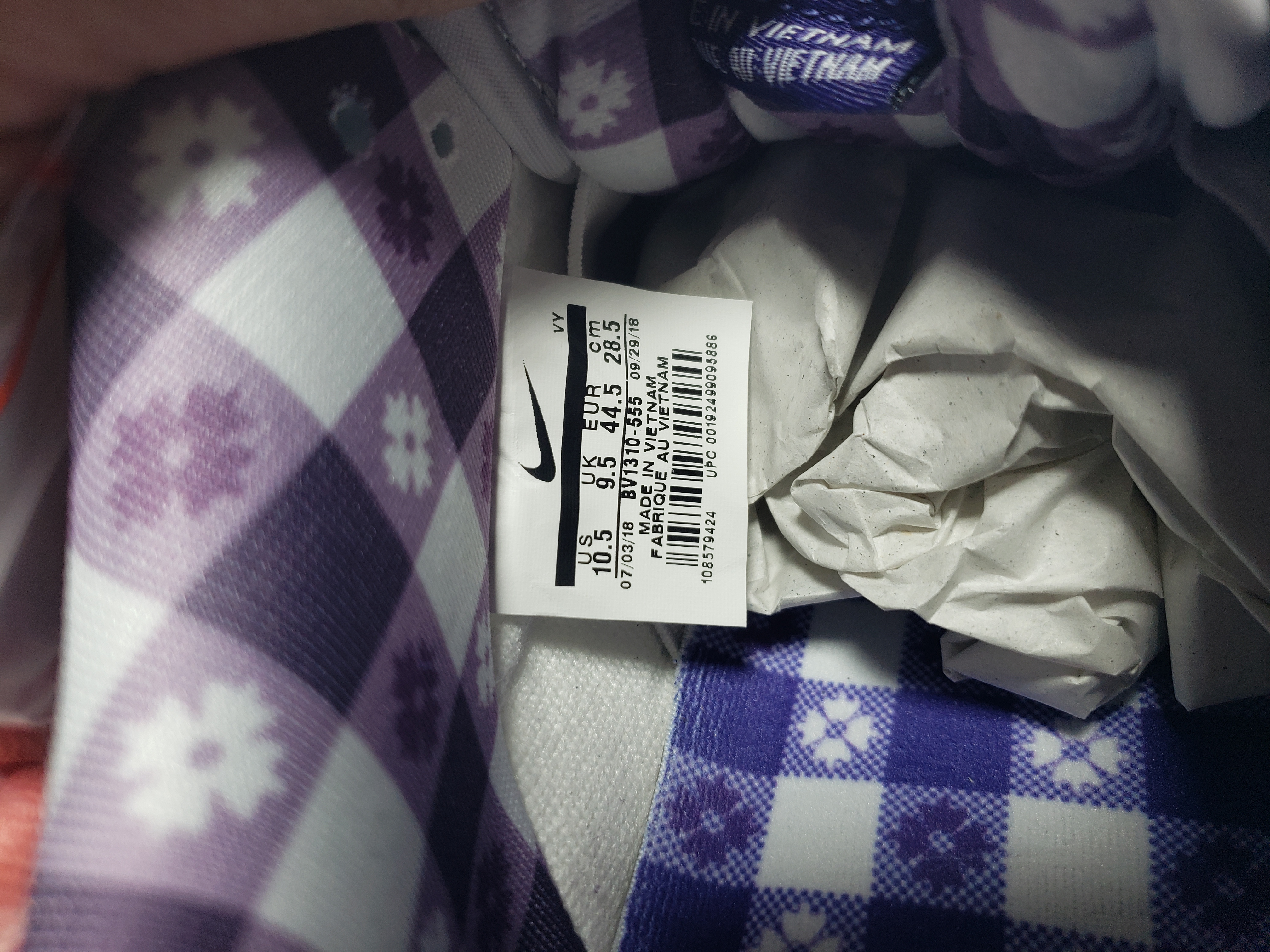 PKGoden Dunk Low Pro OG QS Purple Lobster BV1310-555