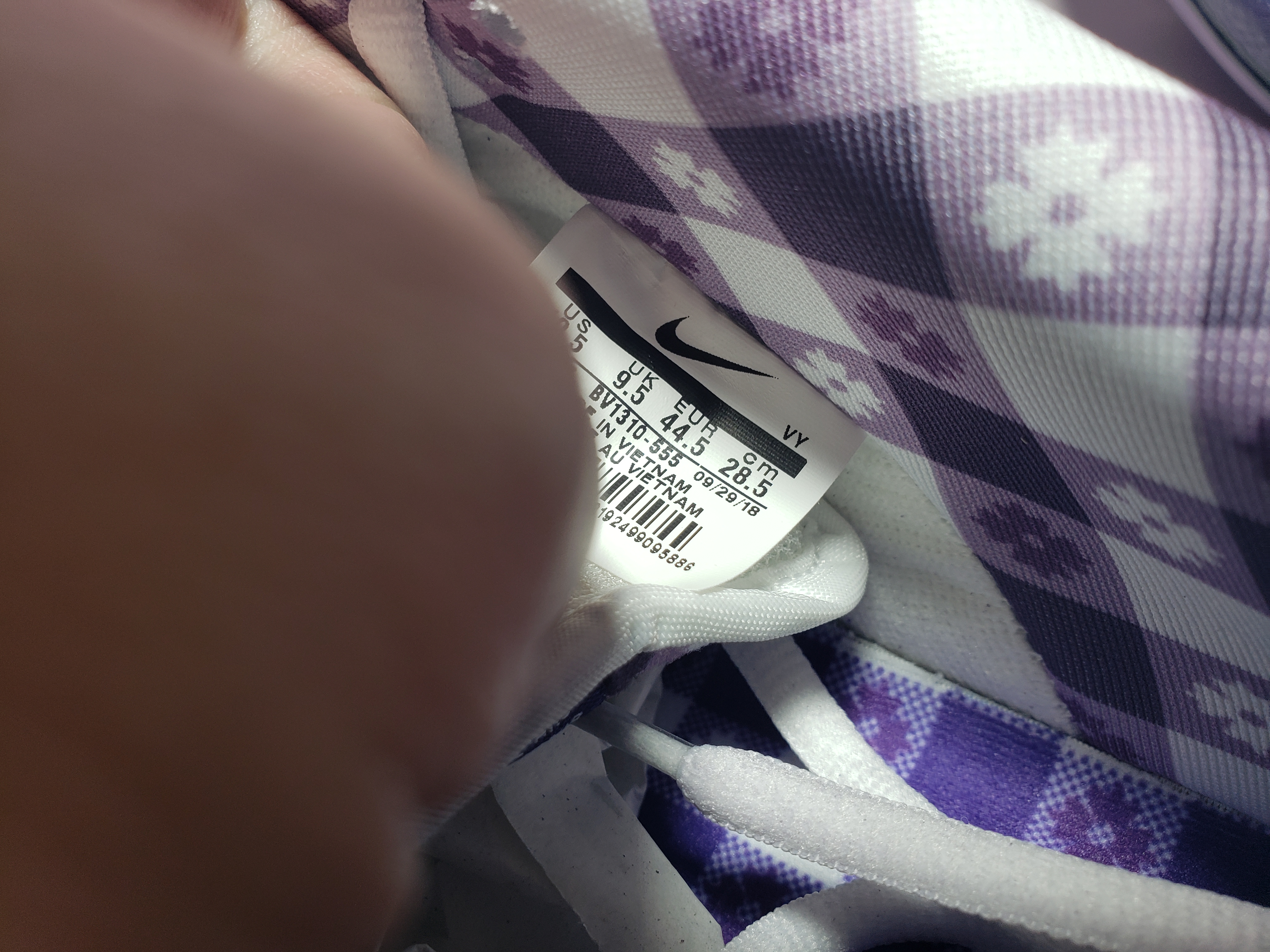 PKGoden Dunk Low Pro OG QS Purple Lobster BV1310-555