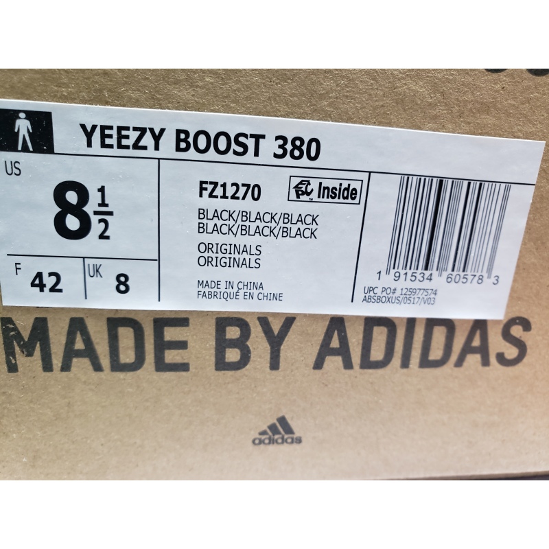og Yeezy Boost 380 Onyx FZ1270