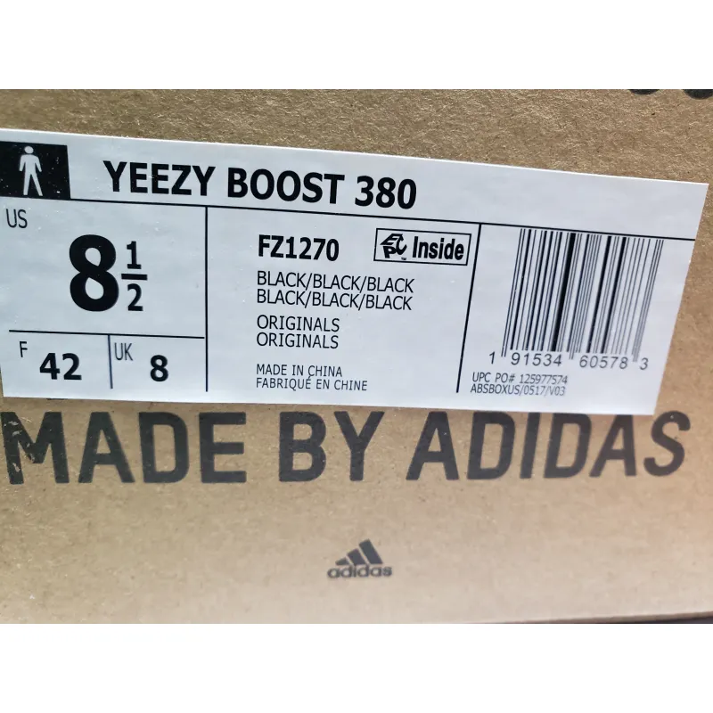og Yeezy Boost 380 Onyx FZ1270