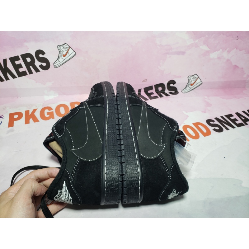 PKGoden Jordan 1 Retro Low OG SP Travis Scott Black Phantom DM7866-001