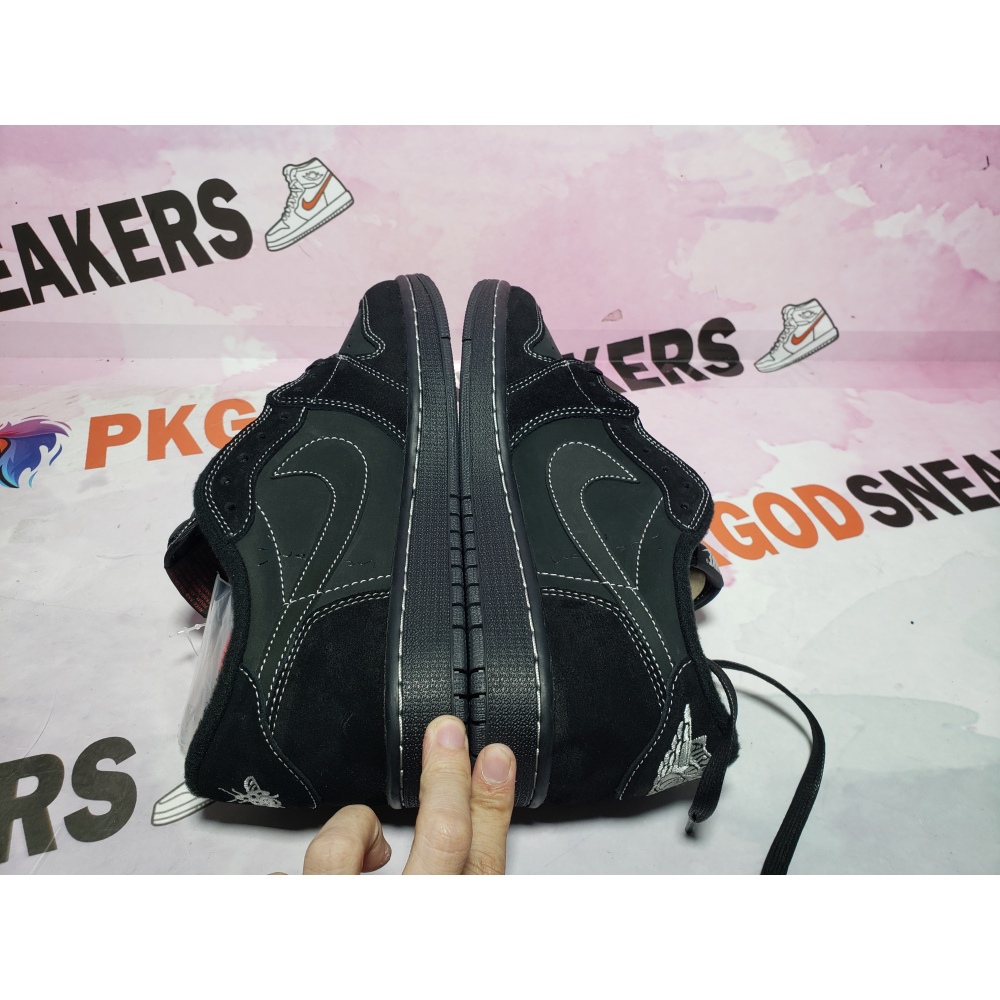PKGoden Jordan 1 Retro Low OG SP Travis Scott Black Phantom DM7866-001
