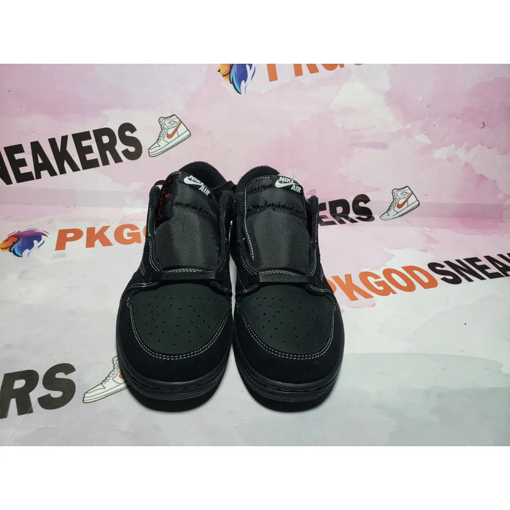 PKGoden Jordan 1 Retro Low OG SP Travis Scott Black Phantom DM7866-001