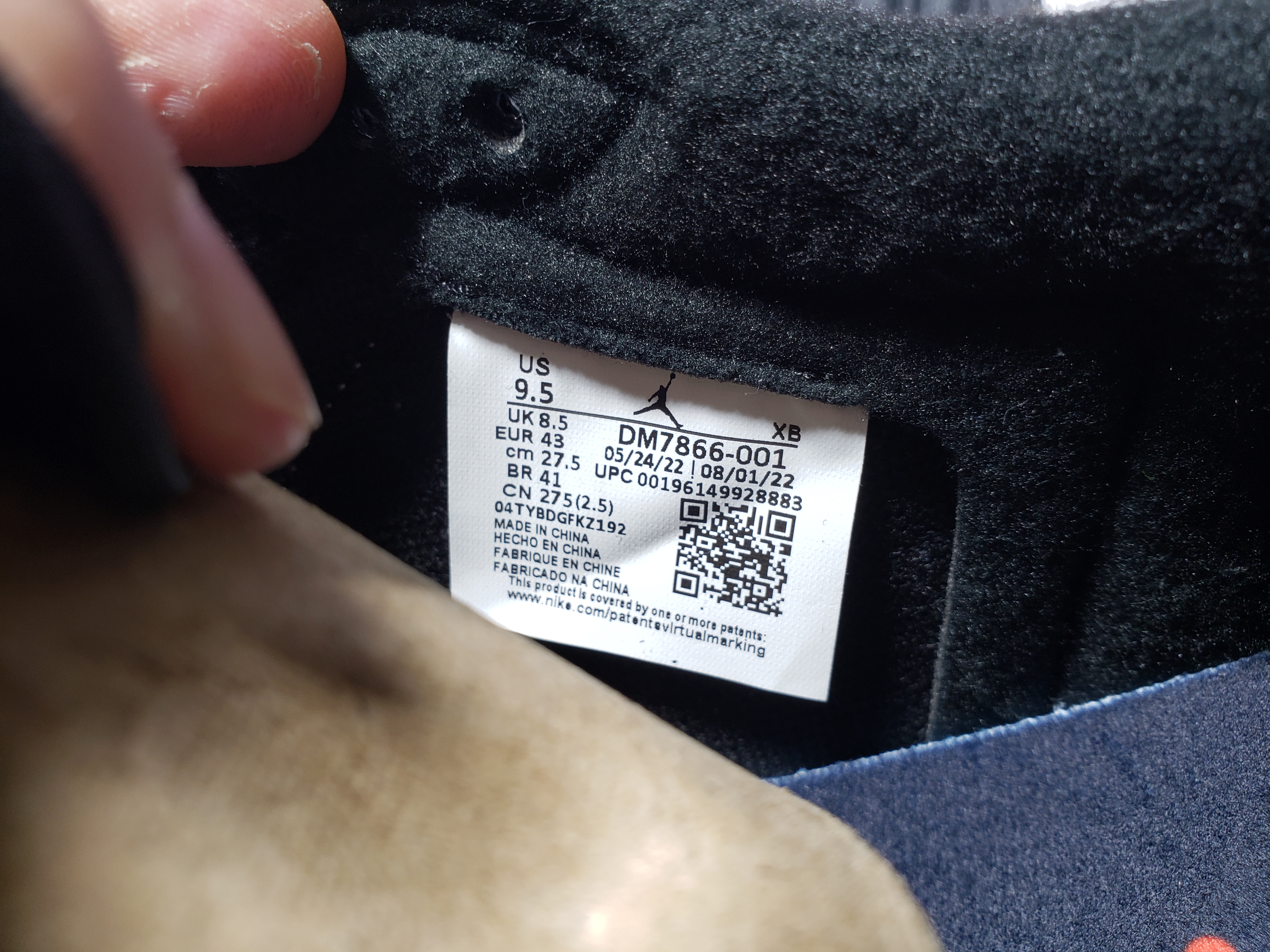 PKGoden Jordan 1 Retro Low OG SP Travis Scott Black Phantom DM7866-001