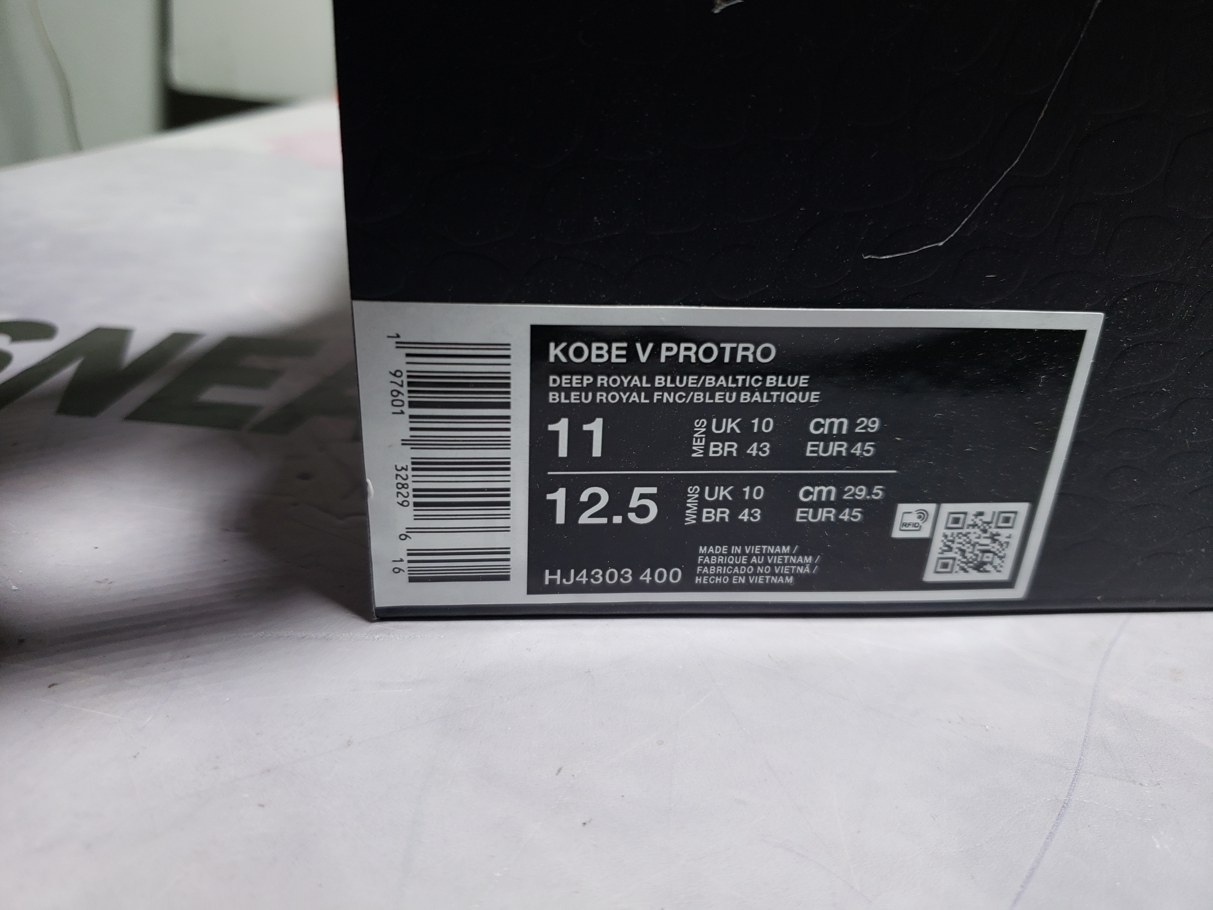 PKGoden Zoom Kobe 5 Protro X-Ray HJ4303-400 