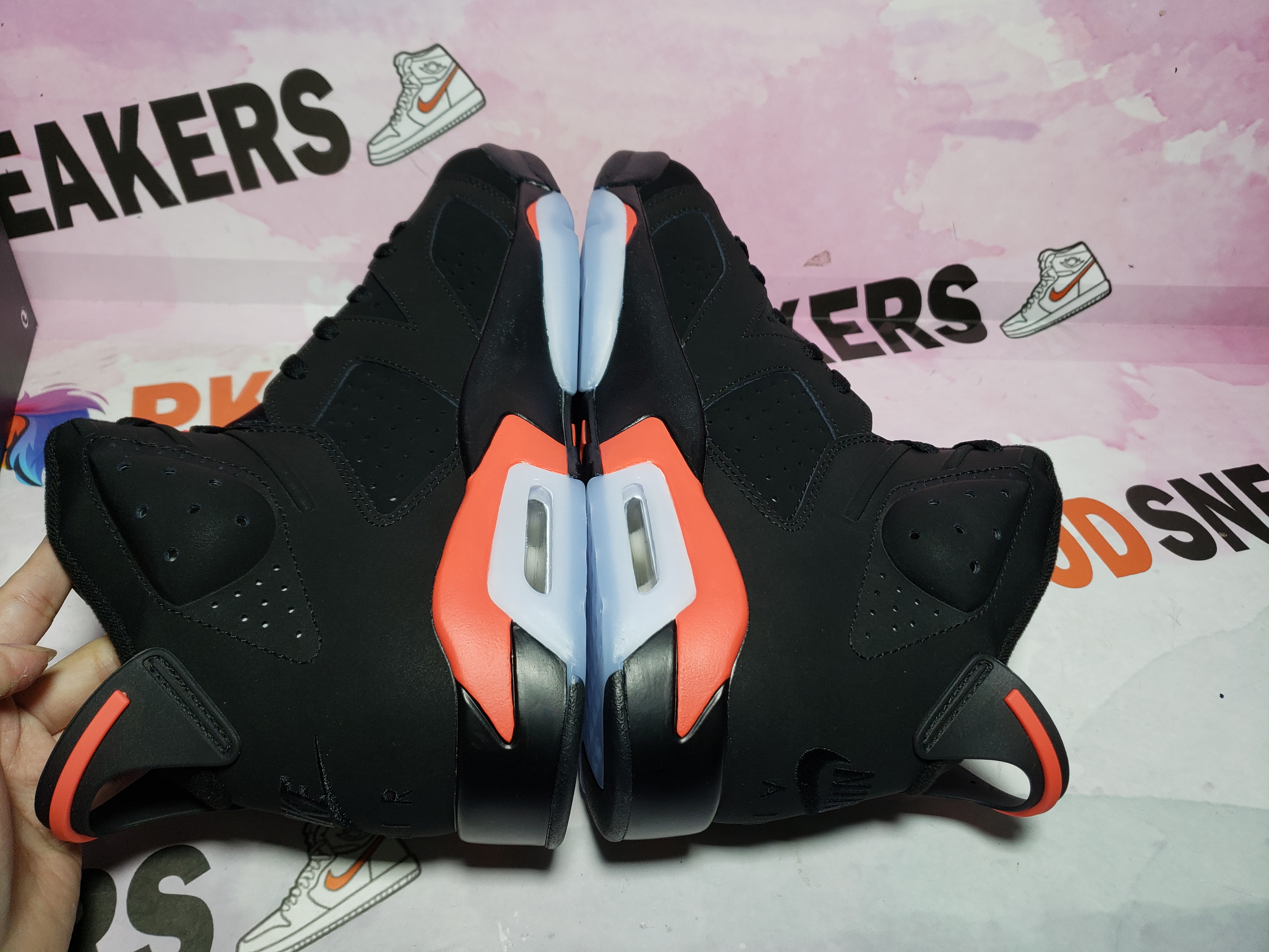 OG Air Jordan 6 Retro Infrared 384664-060 