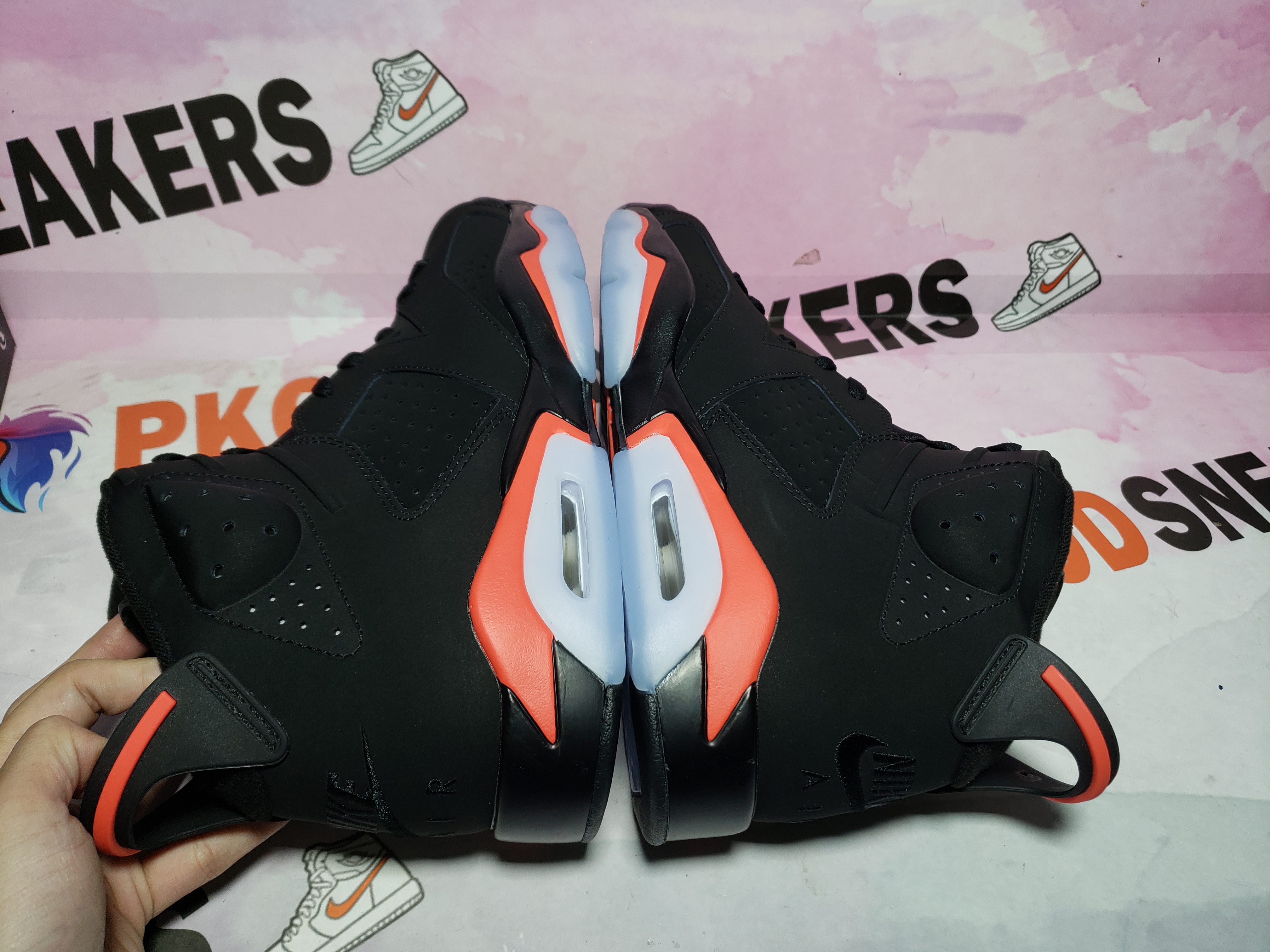 OG Air Jordan 6 Retro Infrared 384664-060 
