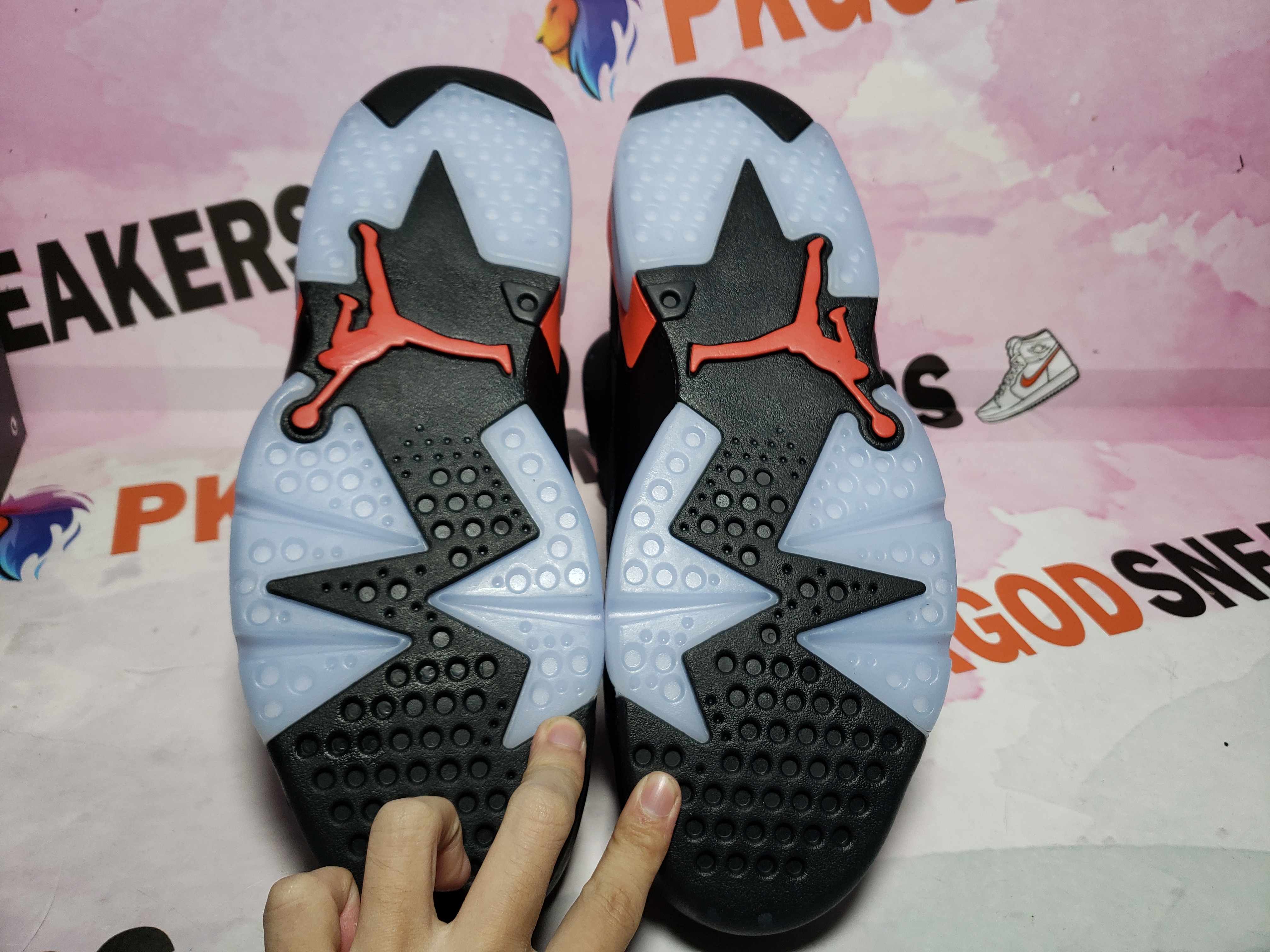 OG Air Jordan 6 Retro Infrared 384664-060 