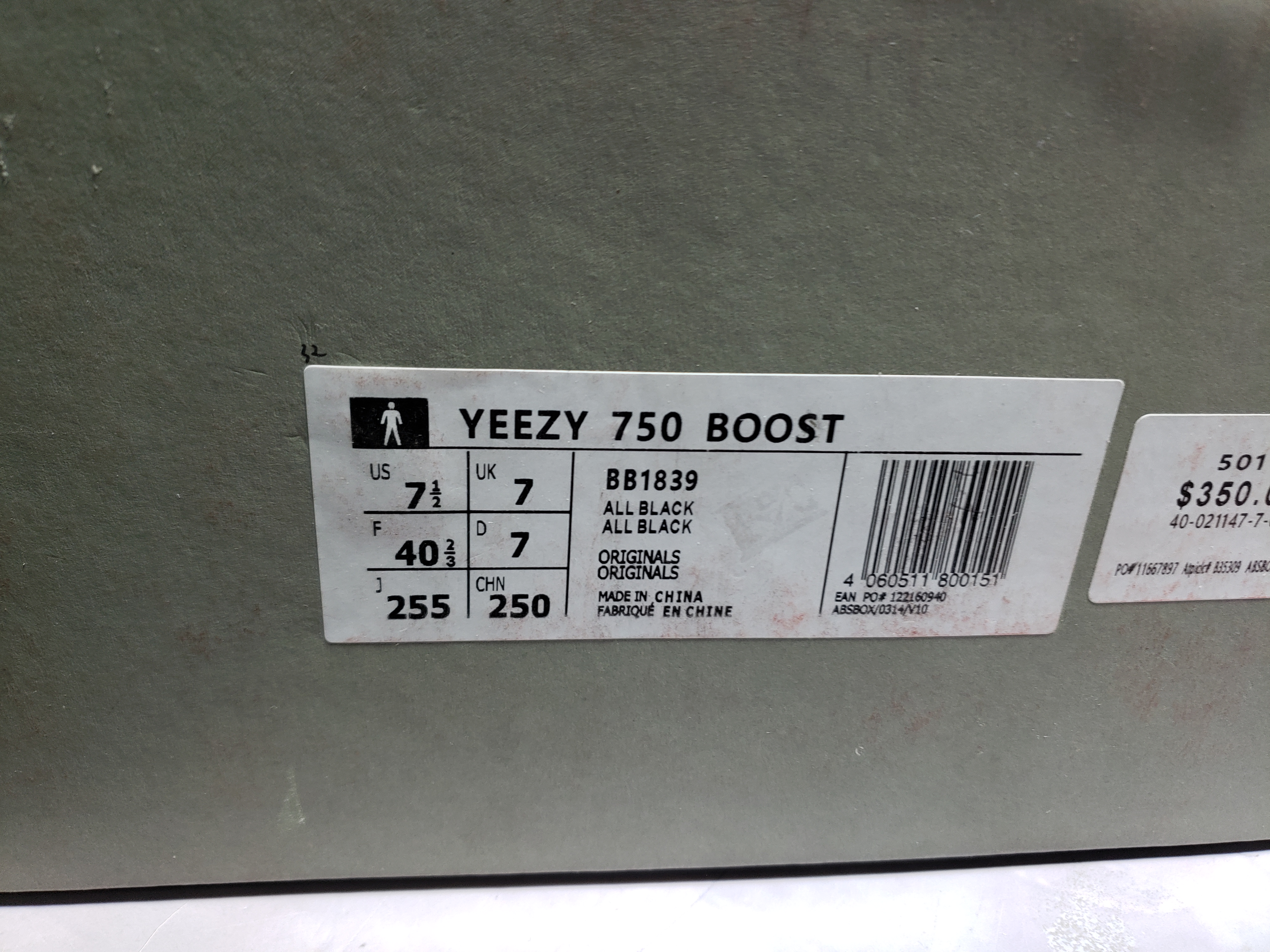 PKGoden Yeezy Boost 750 OG Light Brown B35309