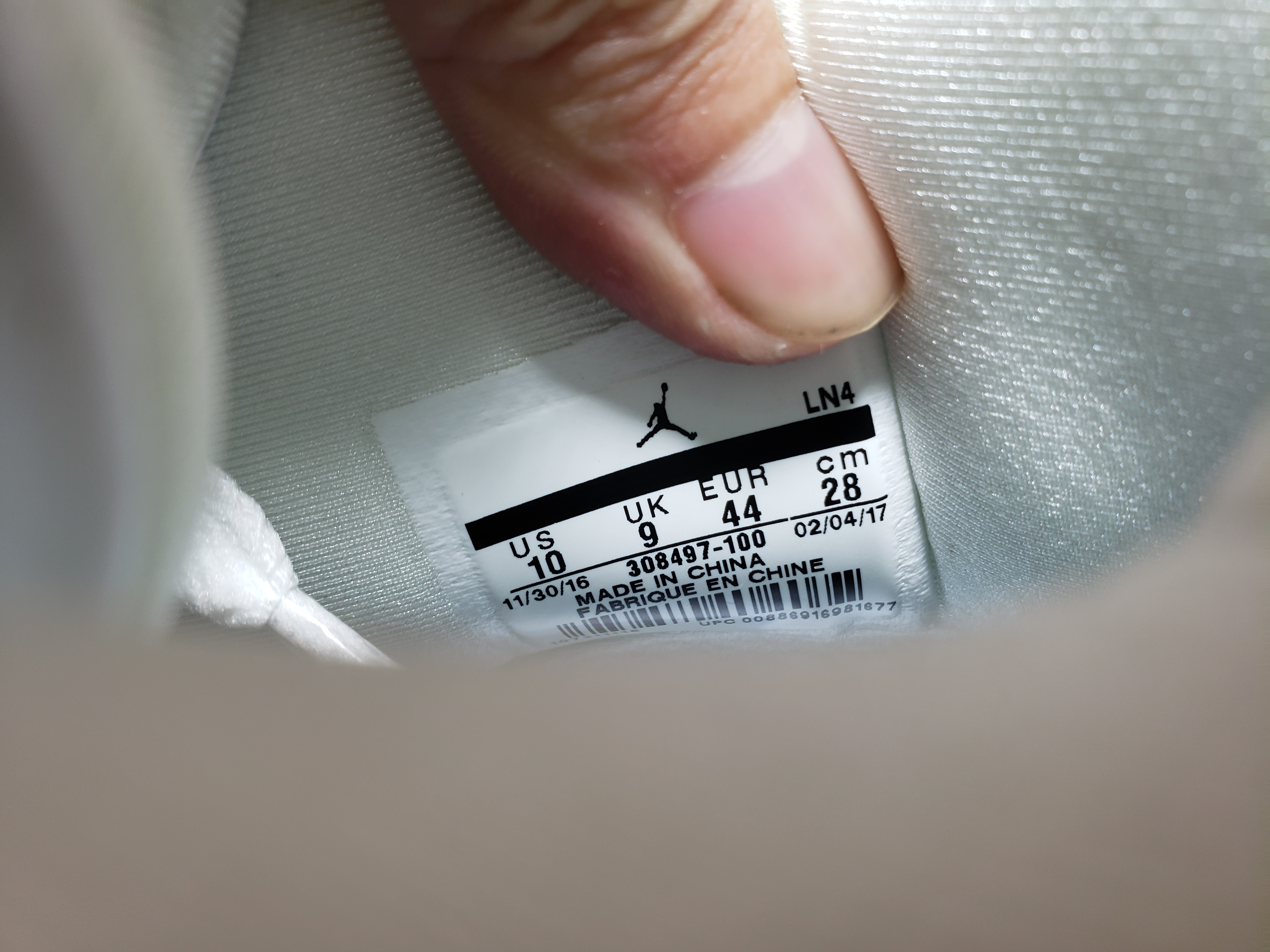 og Jordan 4 Retro Pure Money (2017) 308497-100