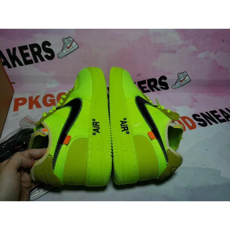 PKGoden Air Force 1 Low Off-White Volt AO4606-700