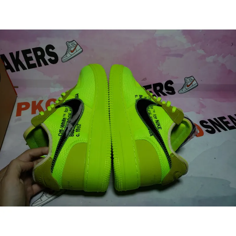 PKGoden Air Force 1 Low Off-White Volt AO4606-700