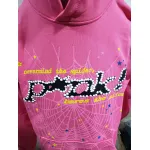 Sp5der Worldwide Pink Punk Hoodie