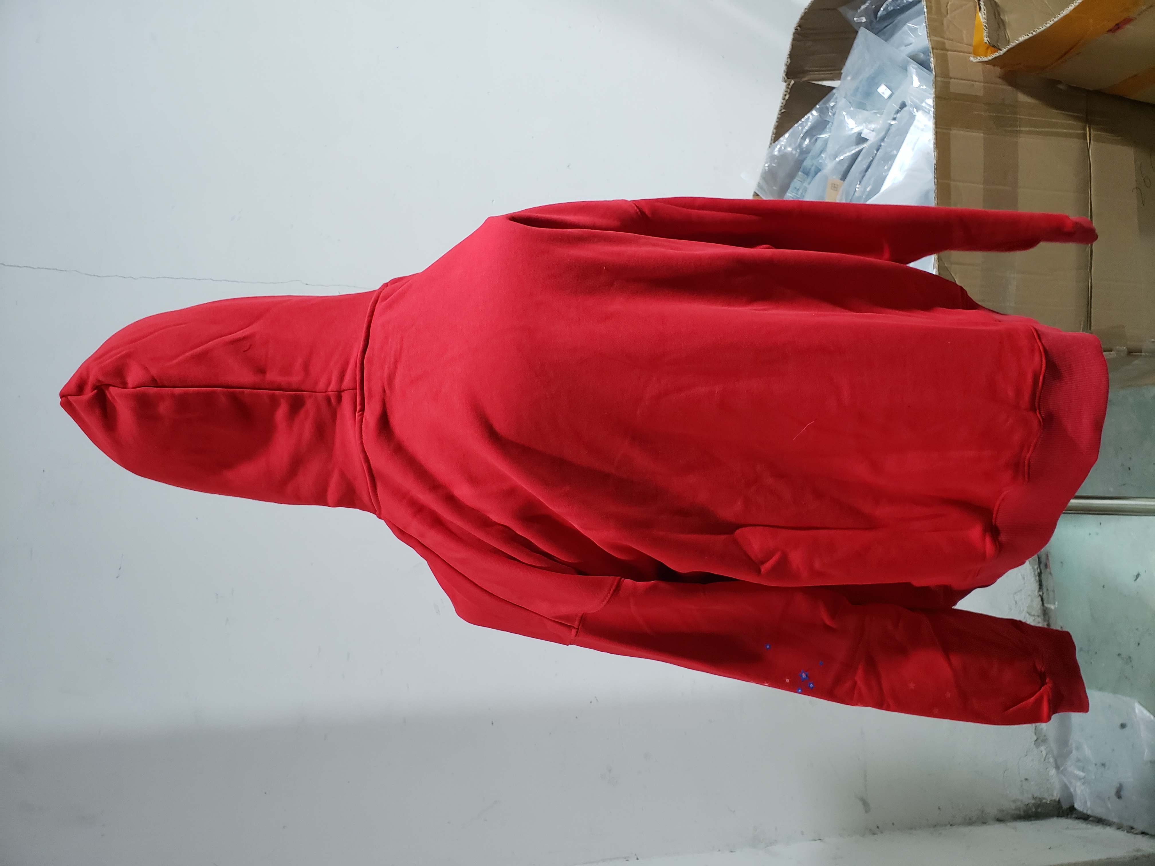 Sp5der Worldwide Red 555 Hoodie