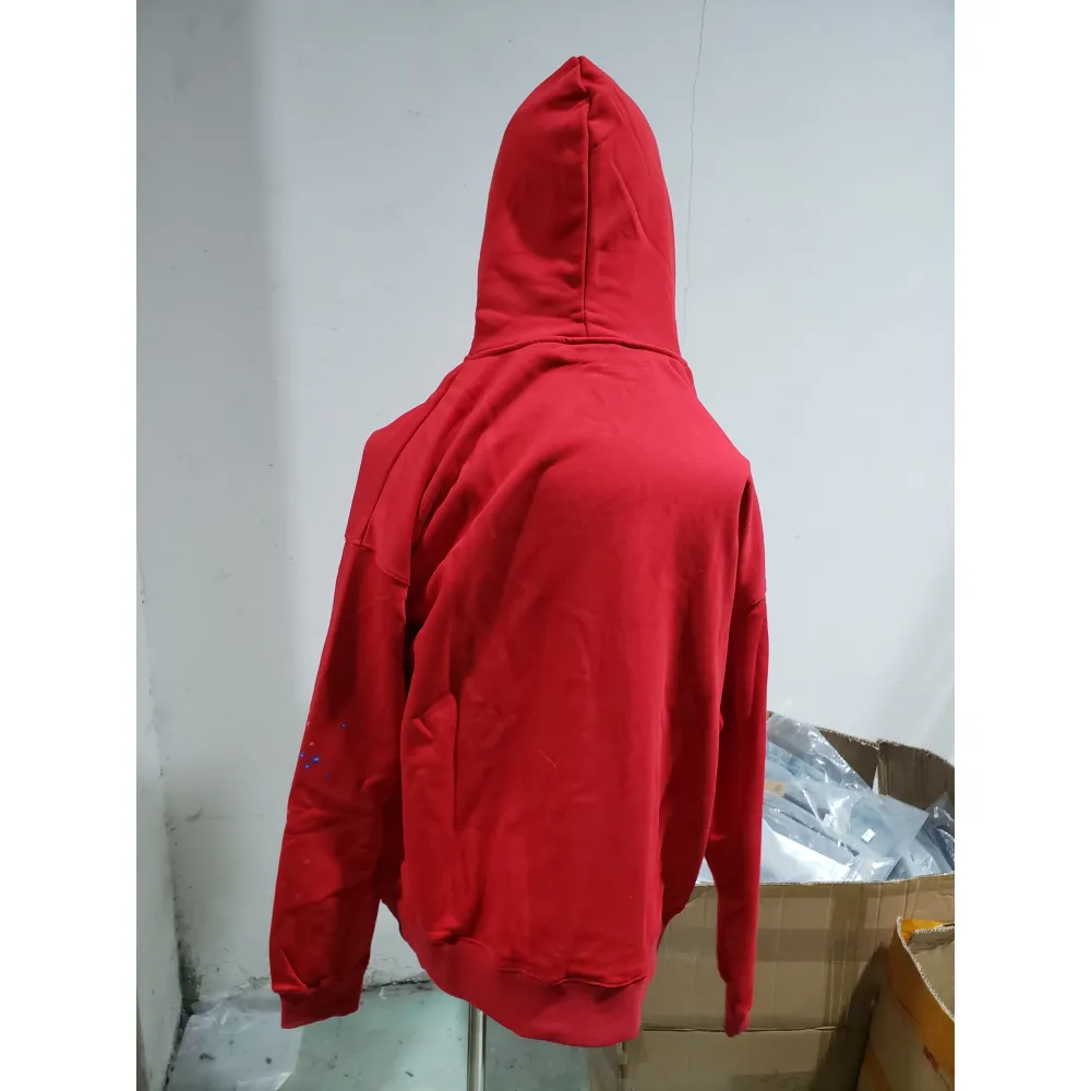 Sp5der Worldwide Red 555 Hoodie
