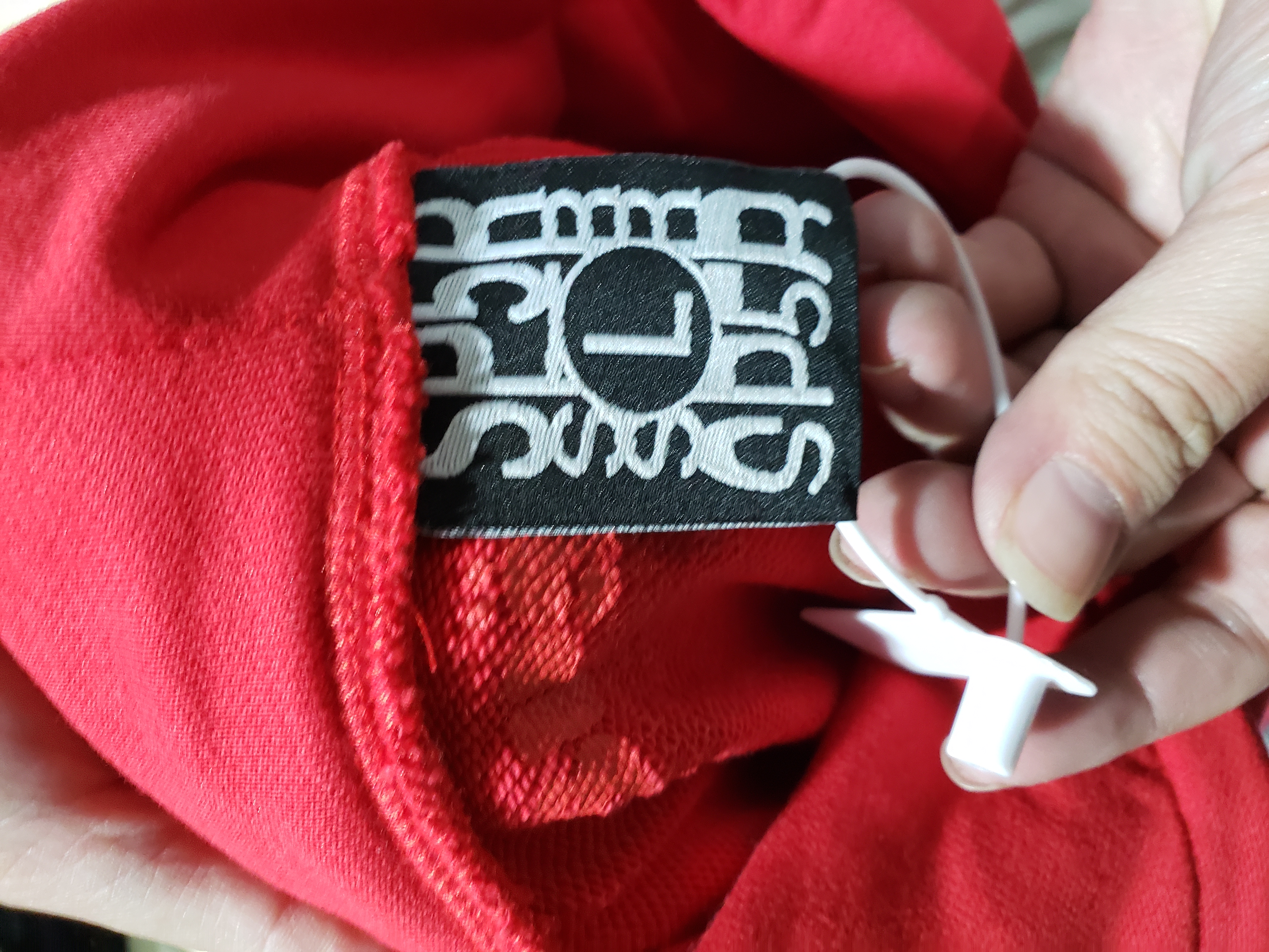 Sp5der Worldwide Red 555 Hoodie