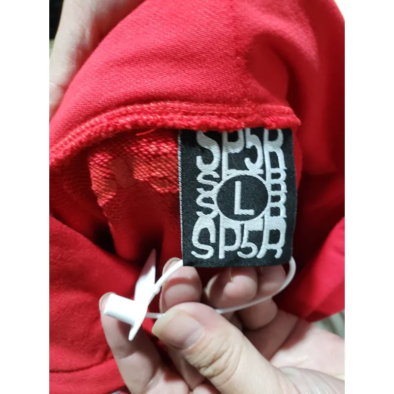 Sp5der Worldwide Red 555 Hoodie
