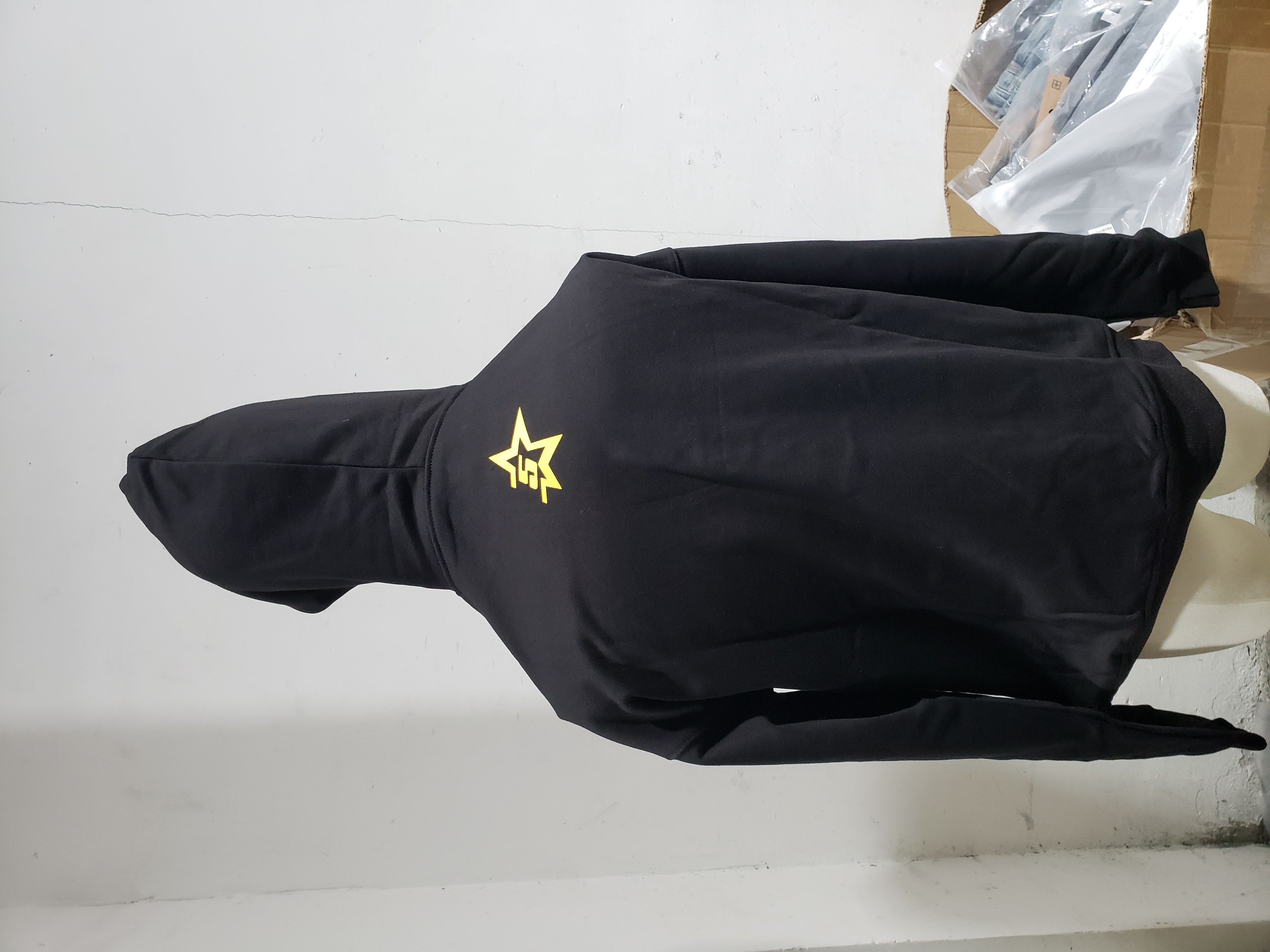 【Exchange products】 Sp5der Young Thug Black Punk Hoodie
