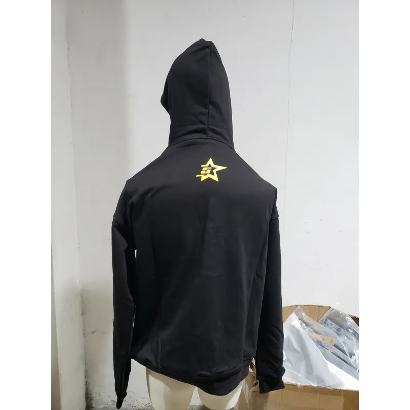 【Exchange products】 Sp5der Young Thug Black Punk Hoodie