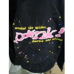 【Exchange products】 Sp5der Young Thug Black Punk Hoodie