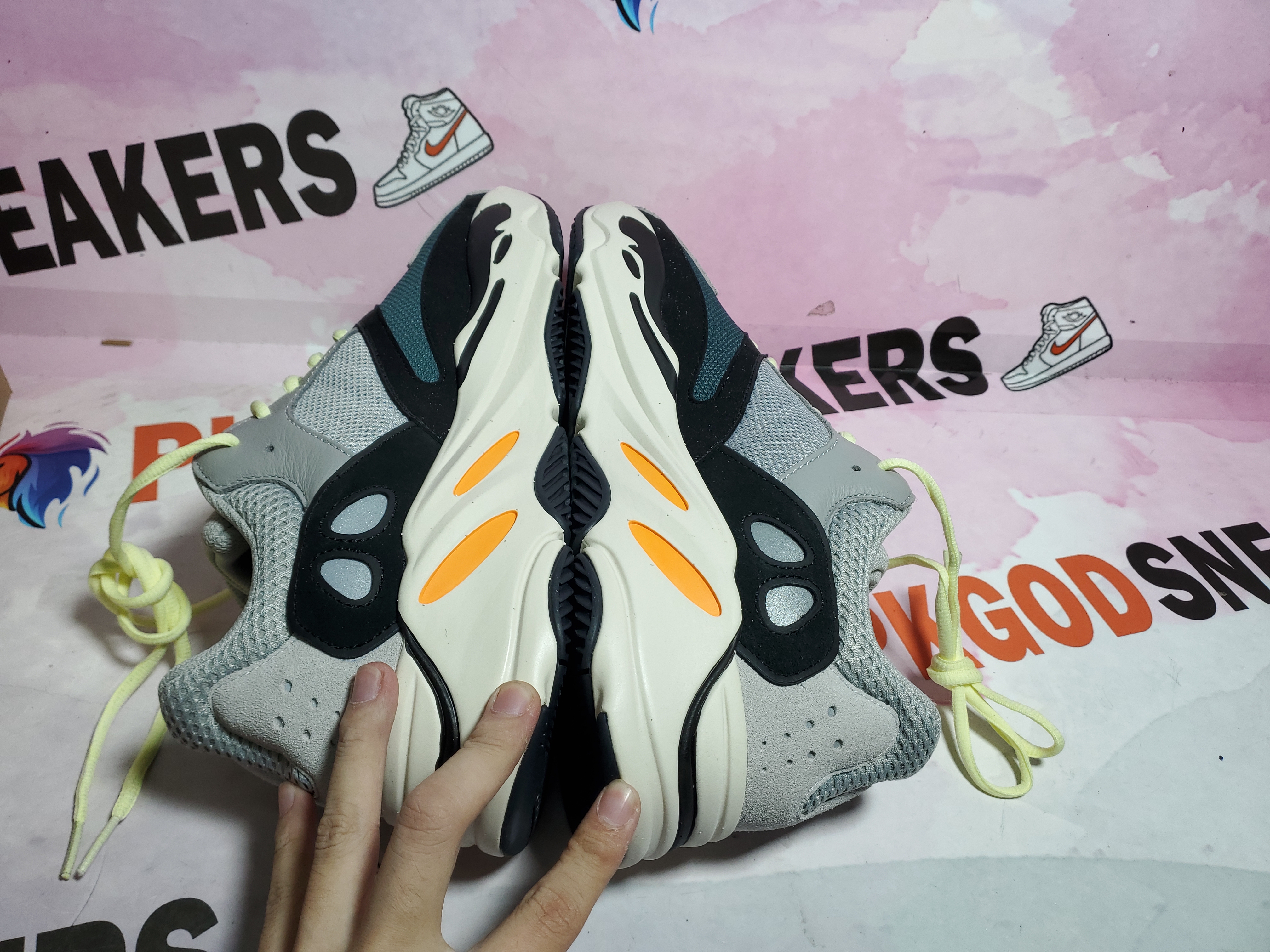 PKGoden Yeezy Boost 700 Wave Runner Solid Grey B75571